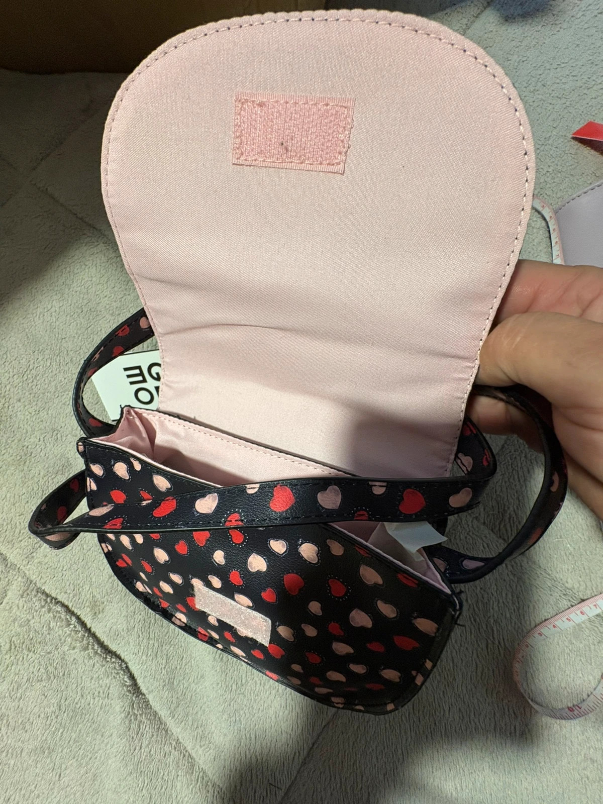 Bolsito con velcro corazones (amoi.c) – Gémo 3