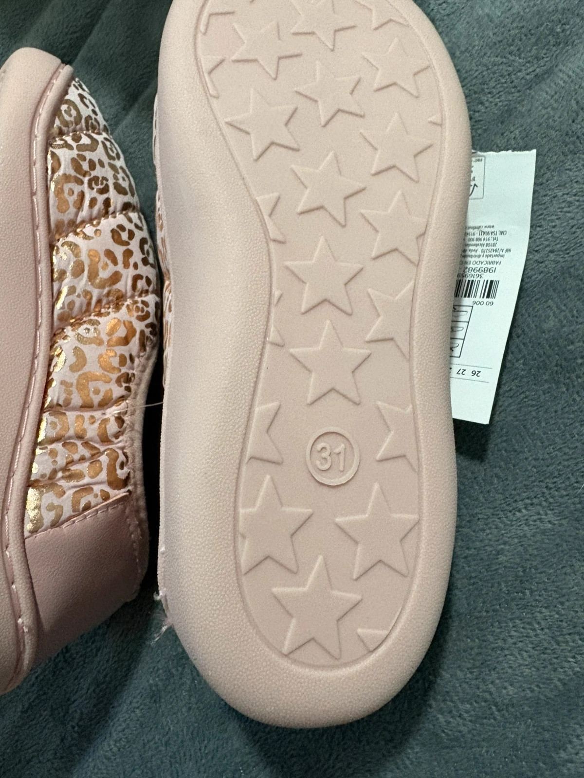 Zapatillas niña rosa metalizado talla 31 (amoi.b) – TEX – taille 31 4