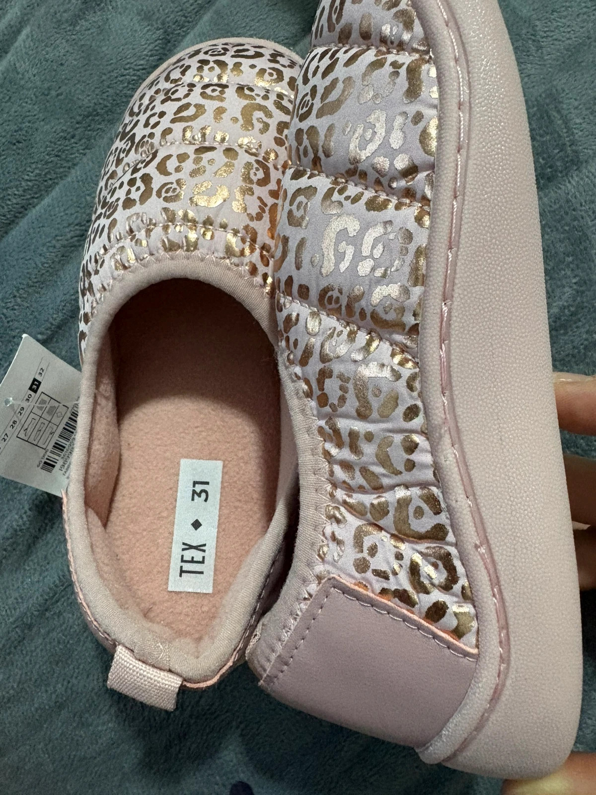 Zapatillas niña rosa metalizado talla 31 (amoi.b) – TEX – taille 31 2