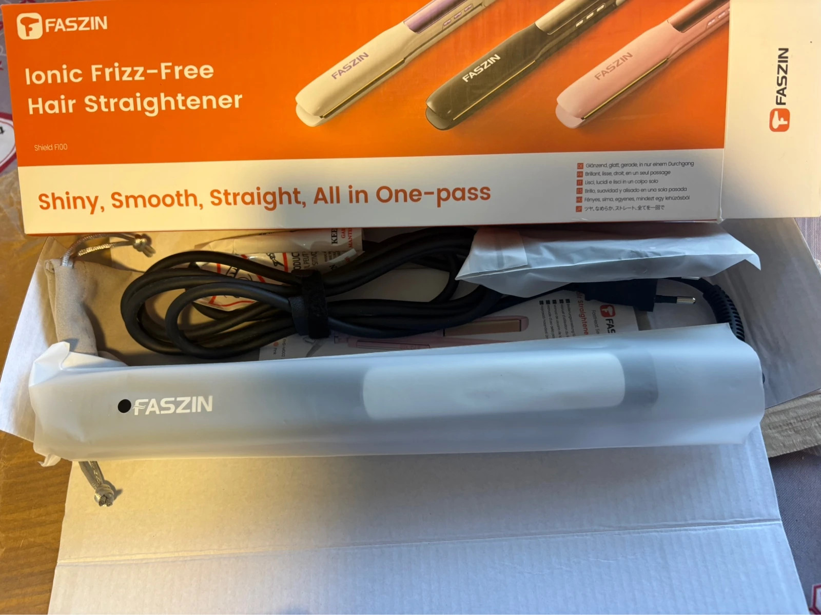 Faszin Planchas del Pelo 2 en 1 titanio (amoi.t) – faszin 4