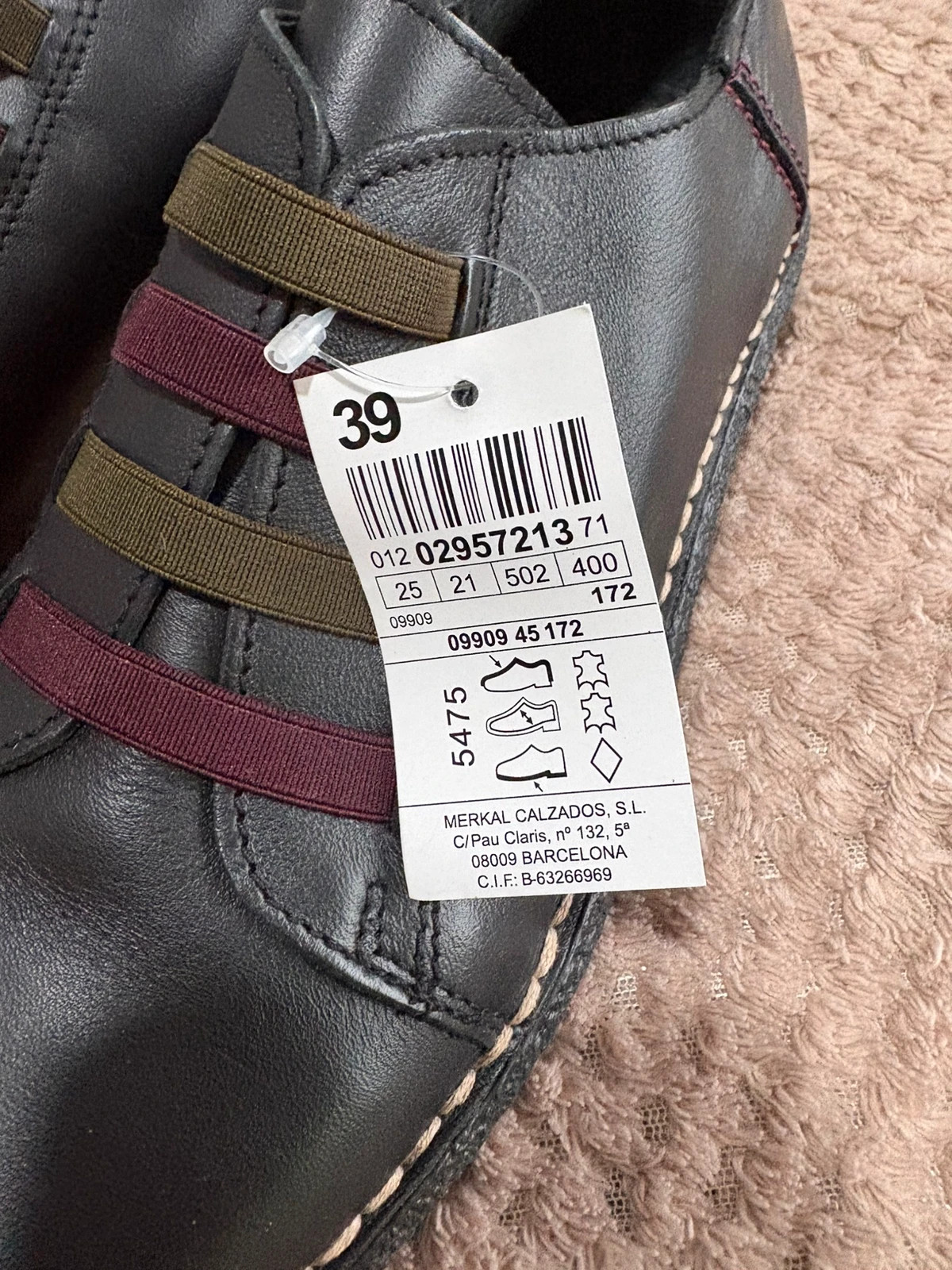 Zapato piel Merkal talla 39 (amoi) – Merkal – taille 39 5