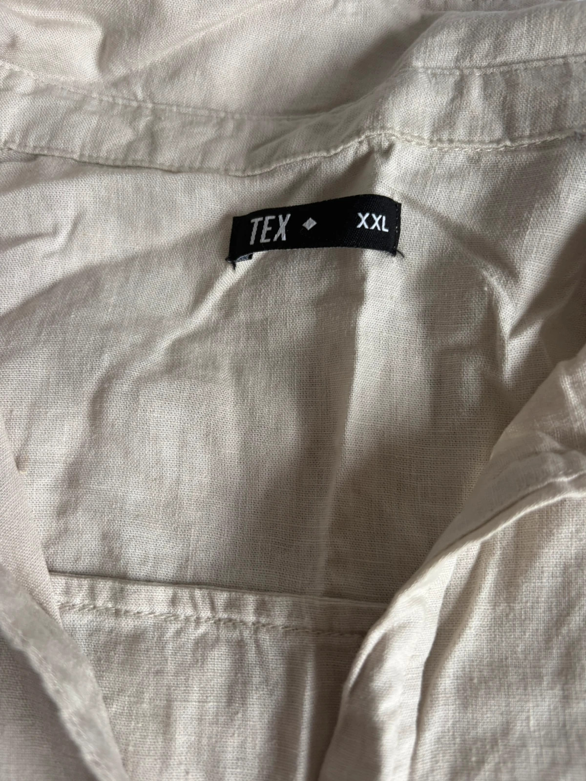 Camisa manga corta talla XXL (amoi) – TEX – taille XXL / 44 / 16 5