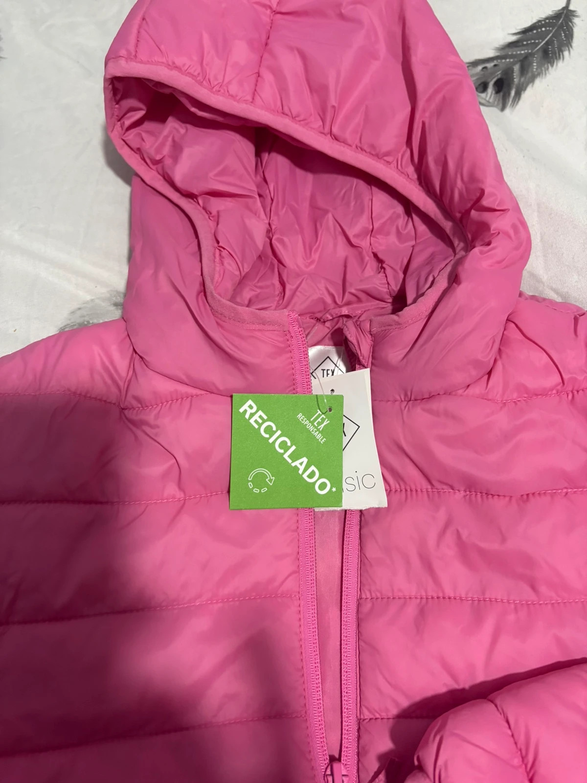 chaqueta acolchada ligera con capucha y cremallera (amoi.c) – TEX – taille 9 ans / 134 cm 2
