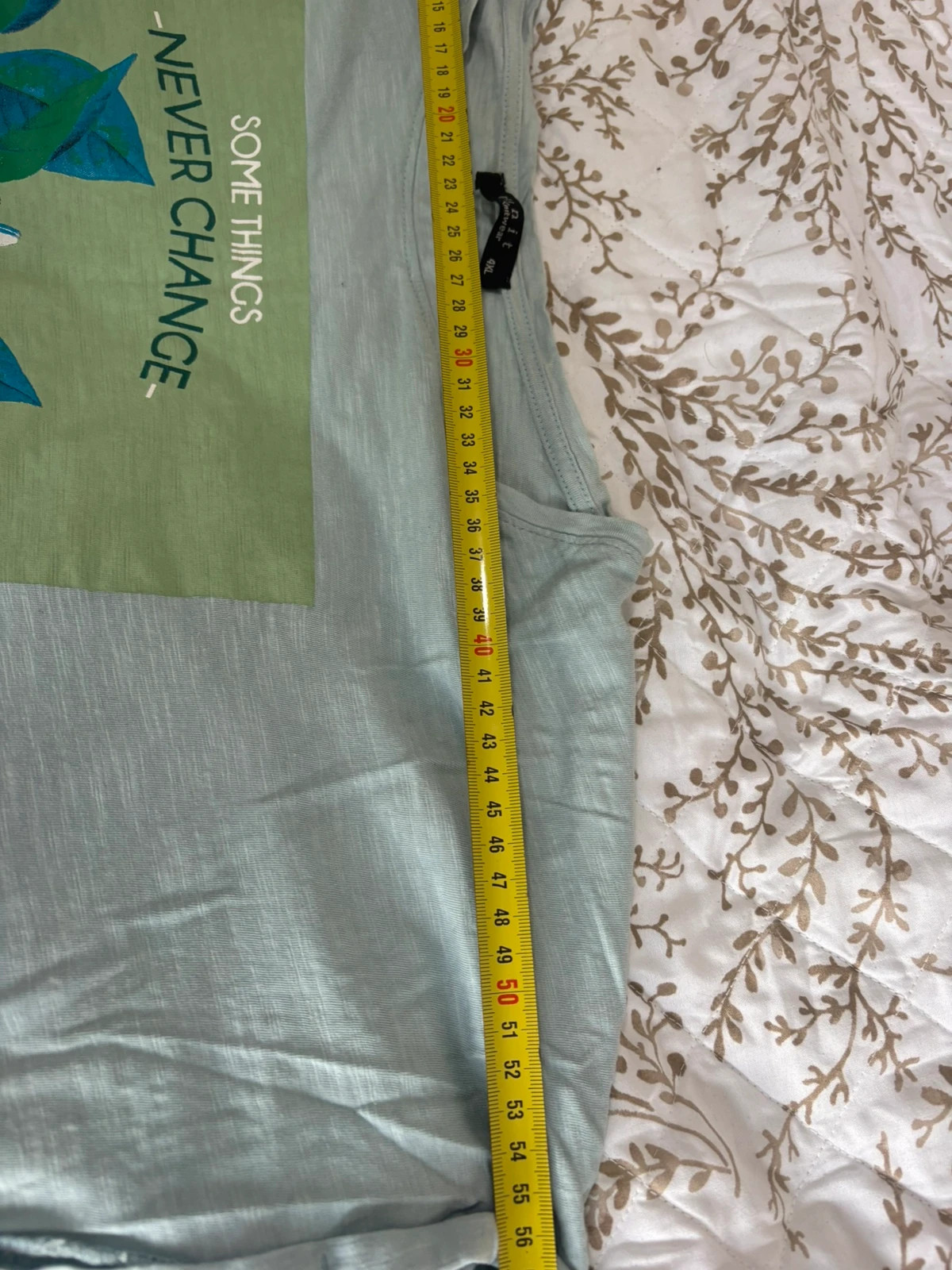 Camiseta 4XL azul (amoi) – Unit – taille 4XL / 48 / 20 3