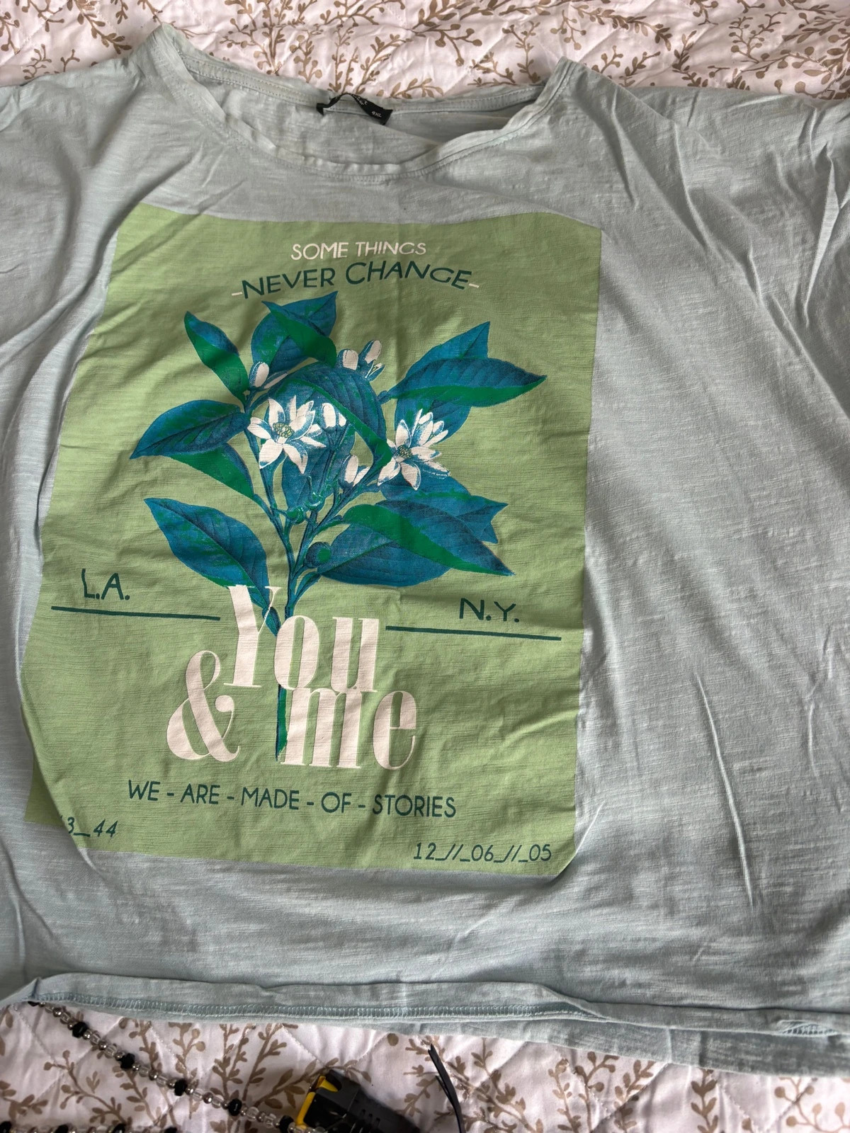 Camiseta 4XL azul (amoi)