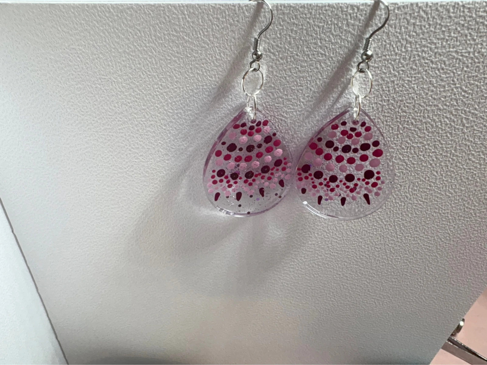 Pendientes silicona y puntillismo elegir colores y se hacen (amoi) – Mano 3