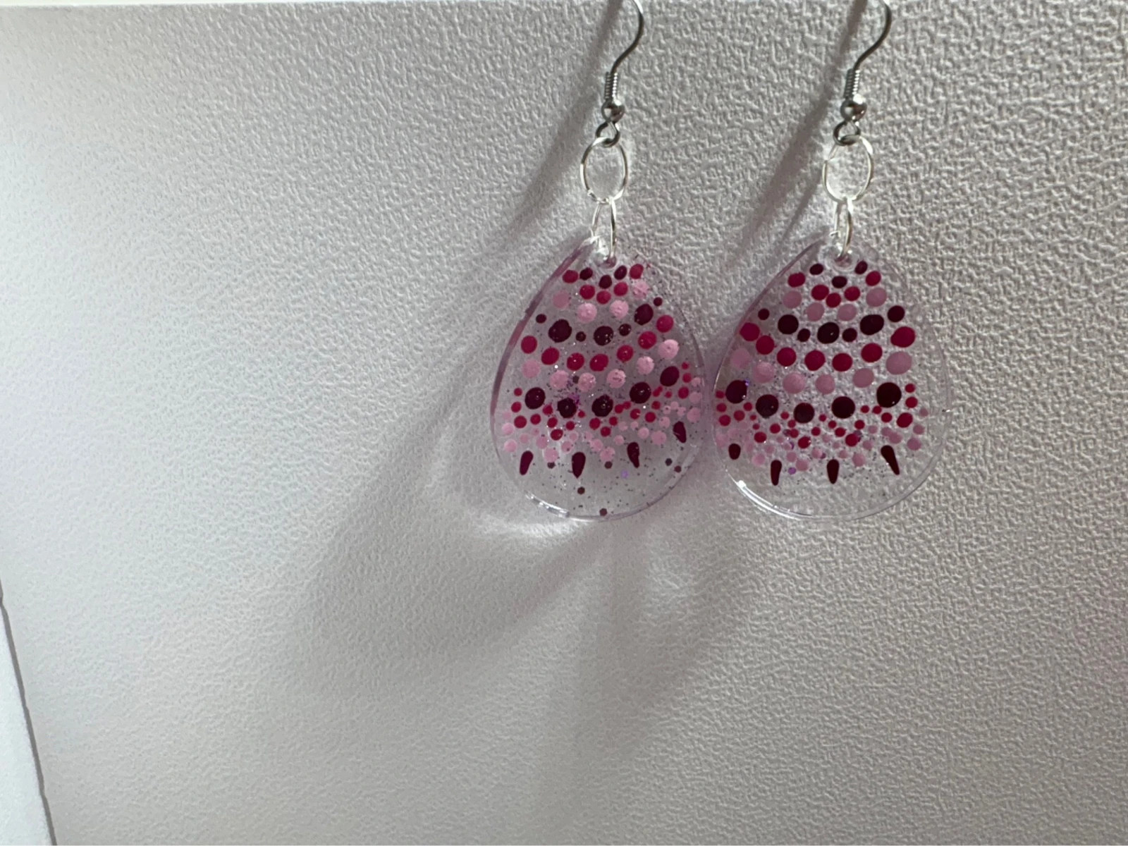Pendientes silicona y puntillismo elegir colores y se hacen (amoi) – Mano 4