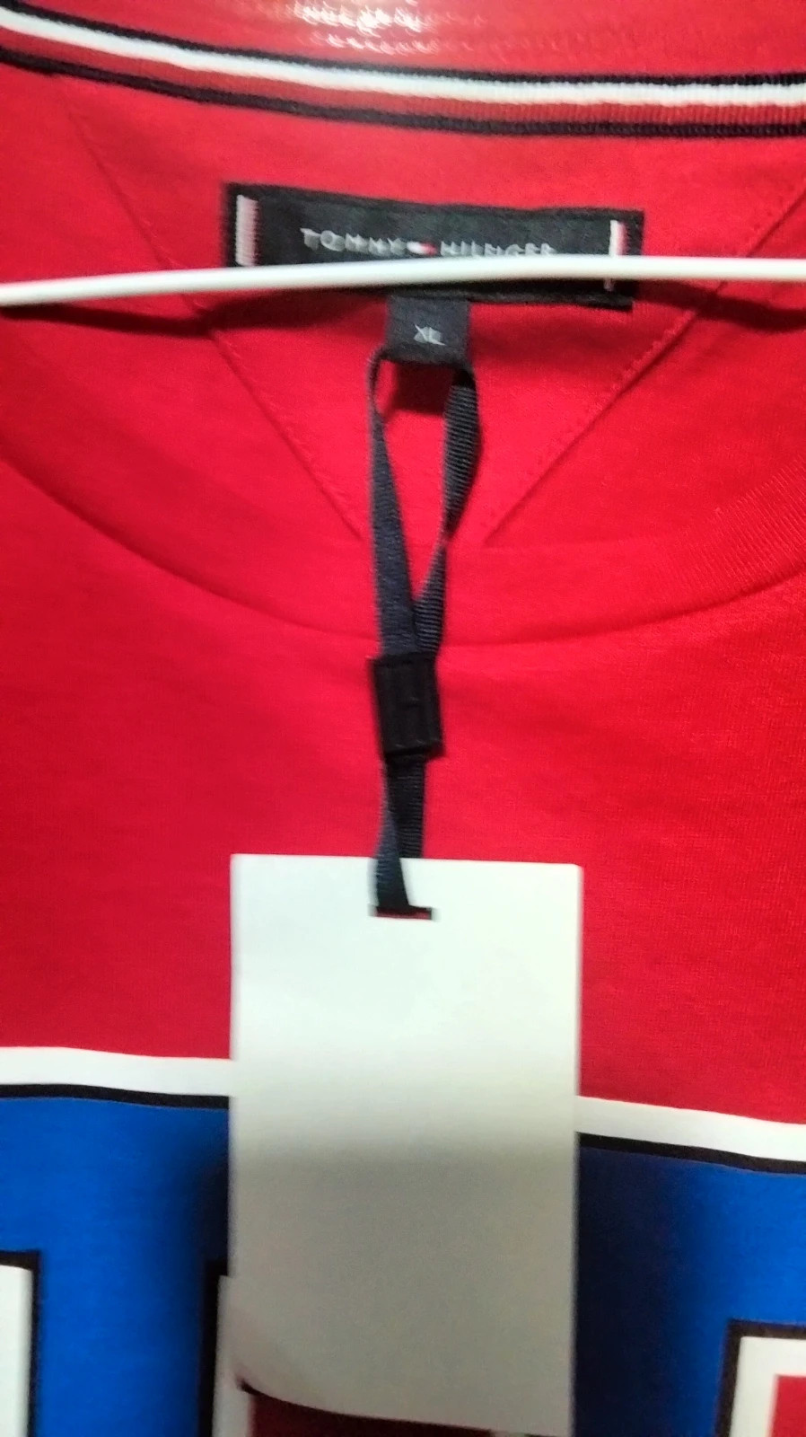 Camiseta roja de Tommy Hilfiger talla XL (jl.L) – Tommy Hilfiger – taille XL 3