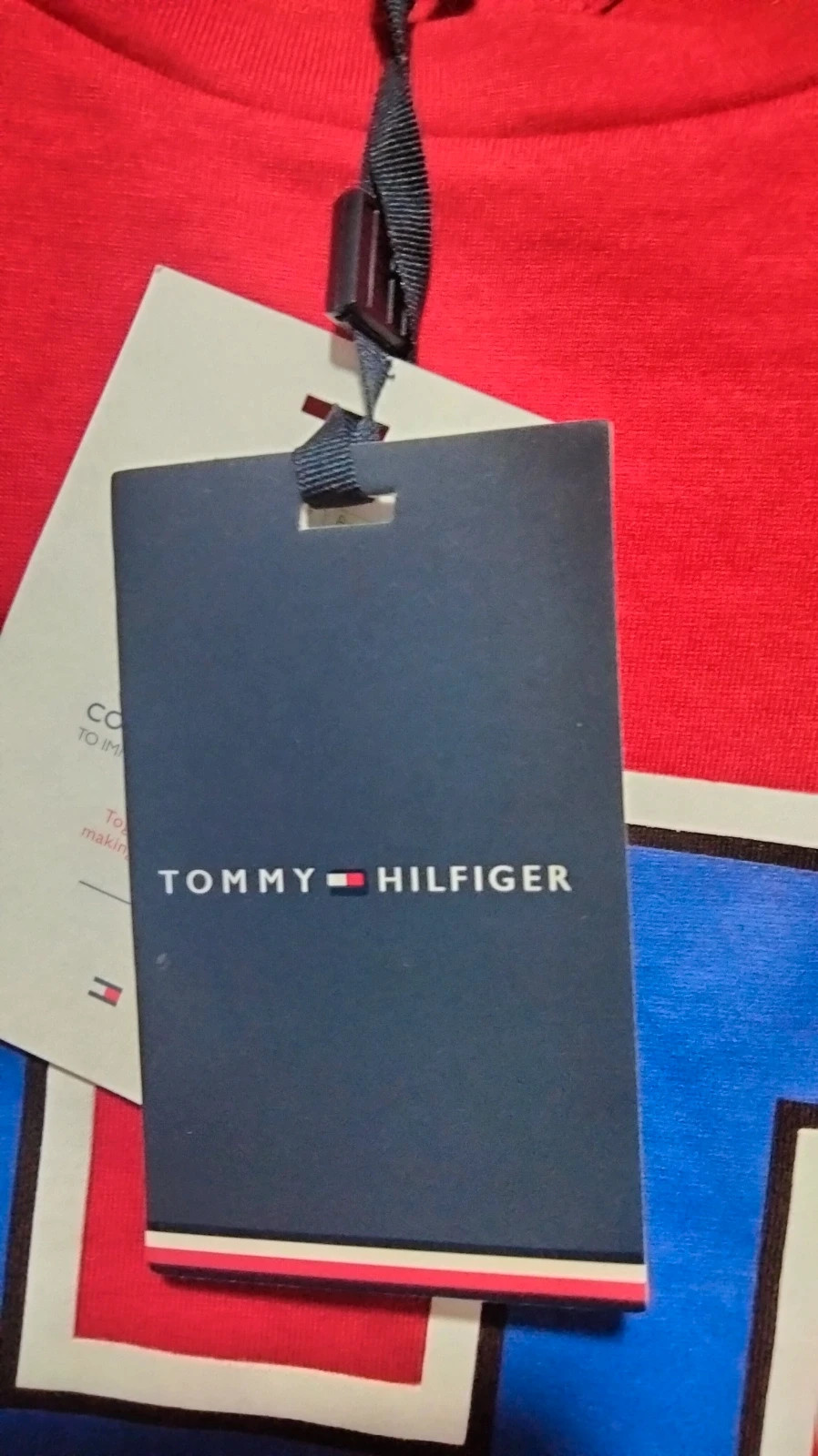 Camiseta roja de Tommy Hilfiger talla XL (jl.L) – Tommy Hilfiger – taille XL 5
