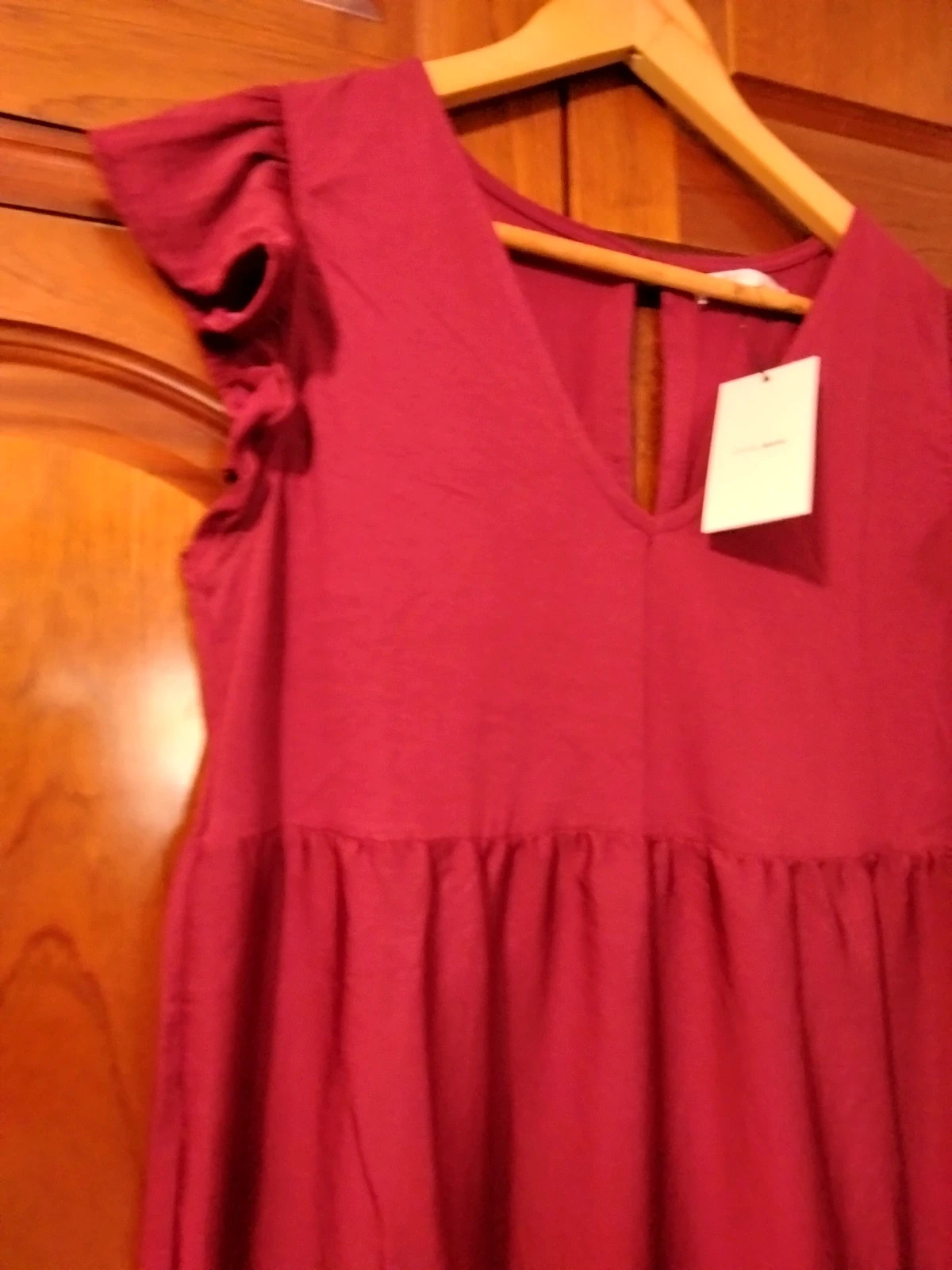Vestido 👗 largo de Sfera color granate talla M (amsl.h) – Sfera – taille M / 38 / 10 3