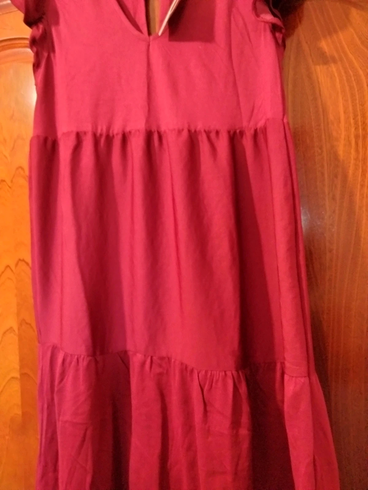 Vestido 👗 largo de Sfera color granate talla M (amsl.h) – Sfera – taille M / 38 / 10 4