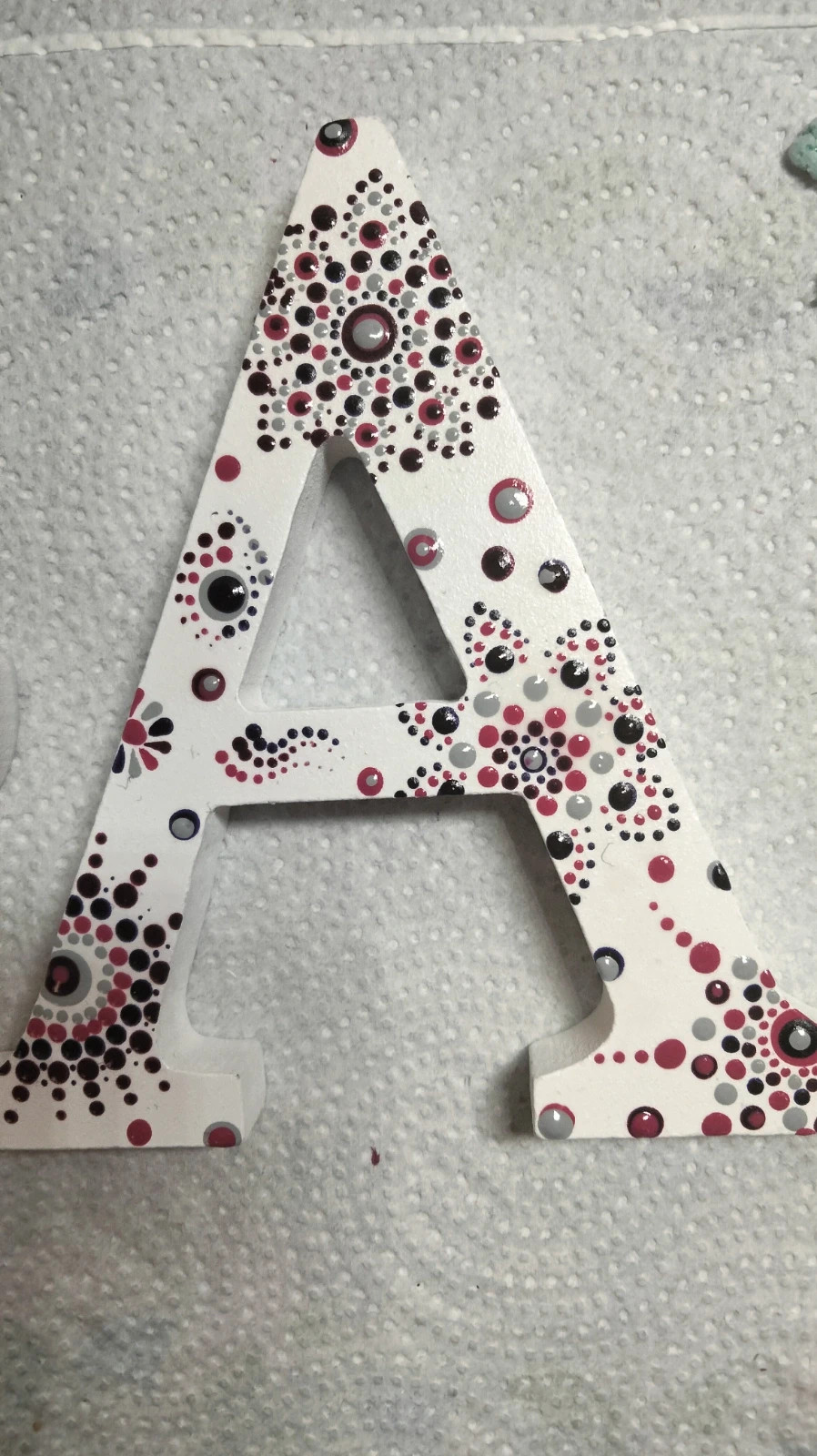 Letras pintadas a mano (amoi) – Mano 3