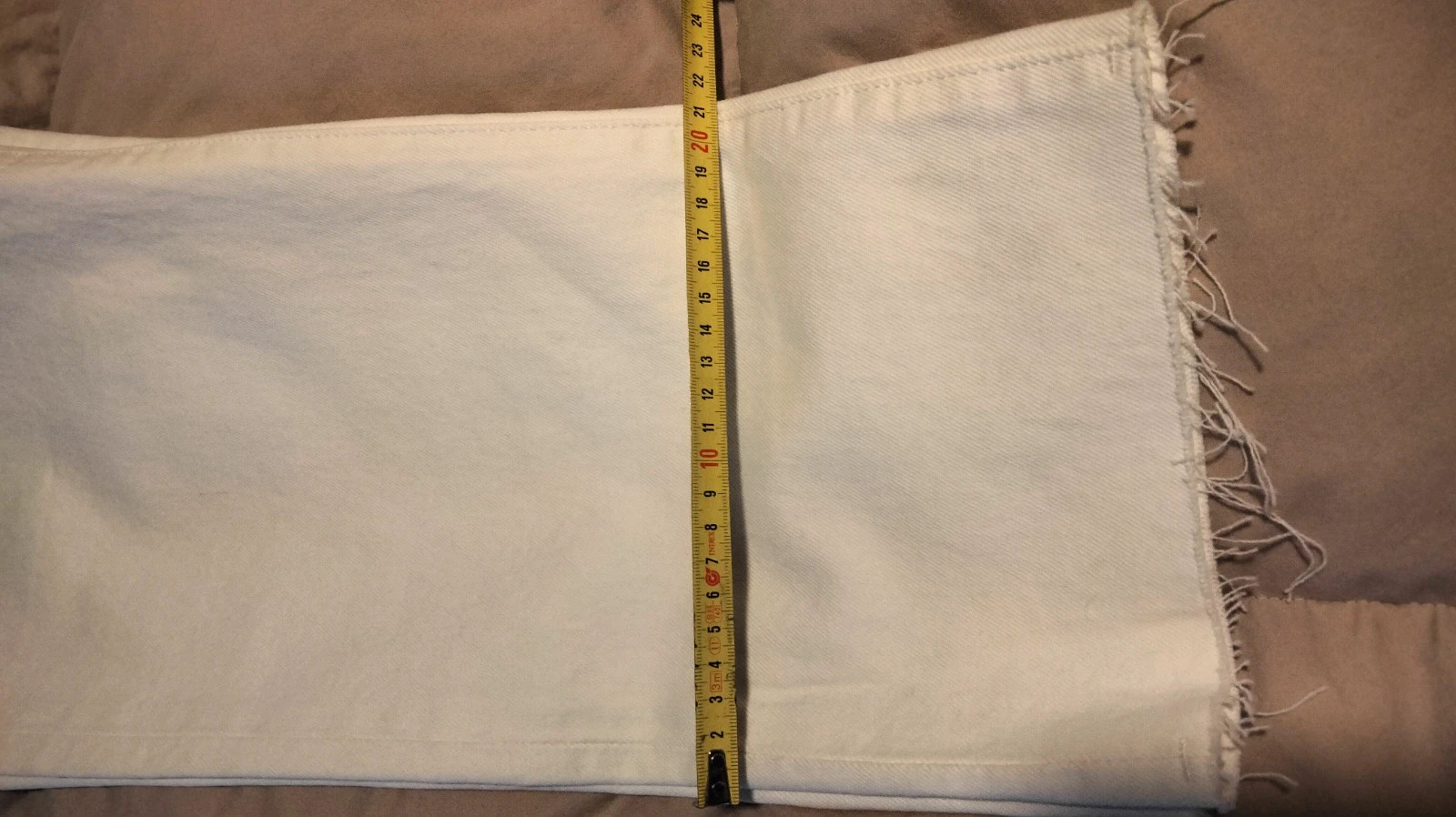 Vaquero tobillero talla 46 de Mango blanco roto (amoi) – Mango – taille XXXL / 46 / 18 4