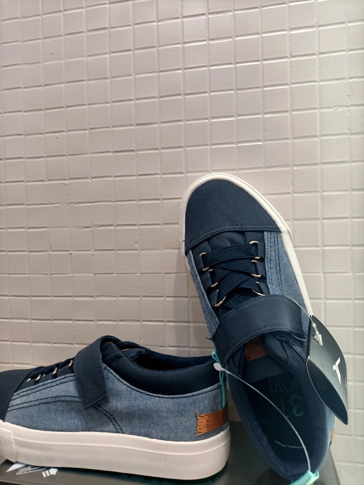 Bambas de lona talla 31 con velcro (amsl) – Tenth – taille 31 2