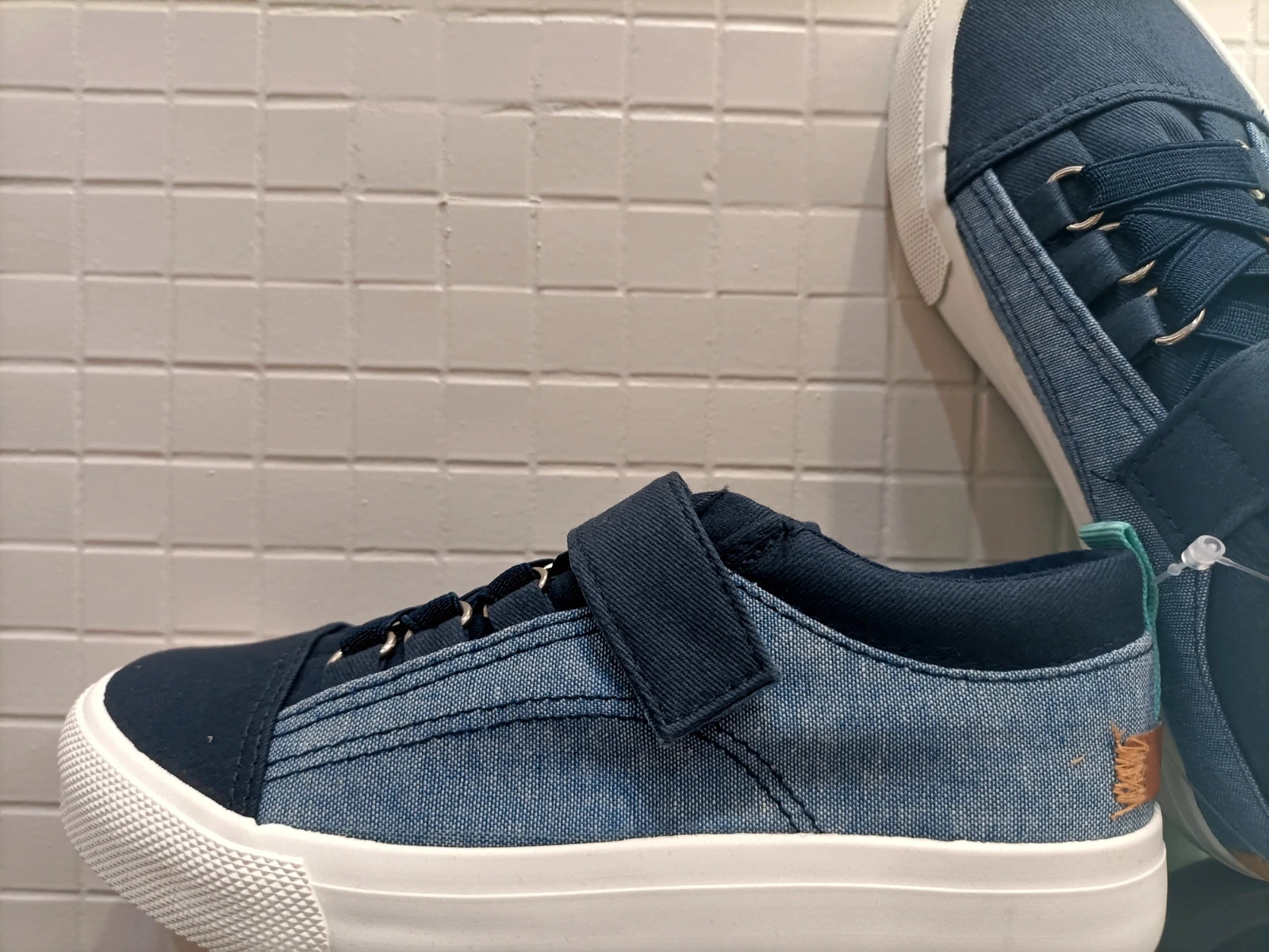 Bambas de lona talla 31 con velcro (amsl) – Tenth – taille 31 3