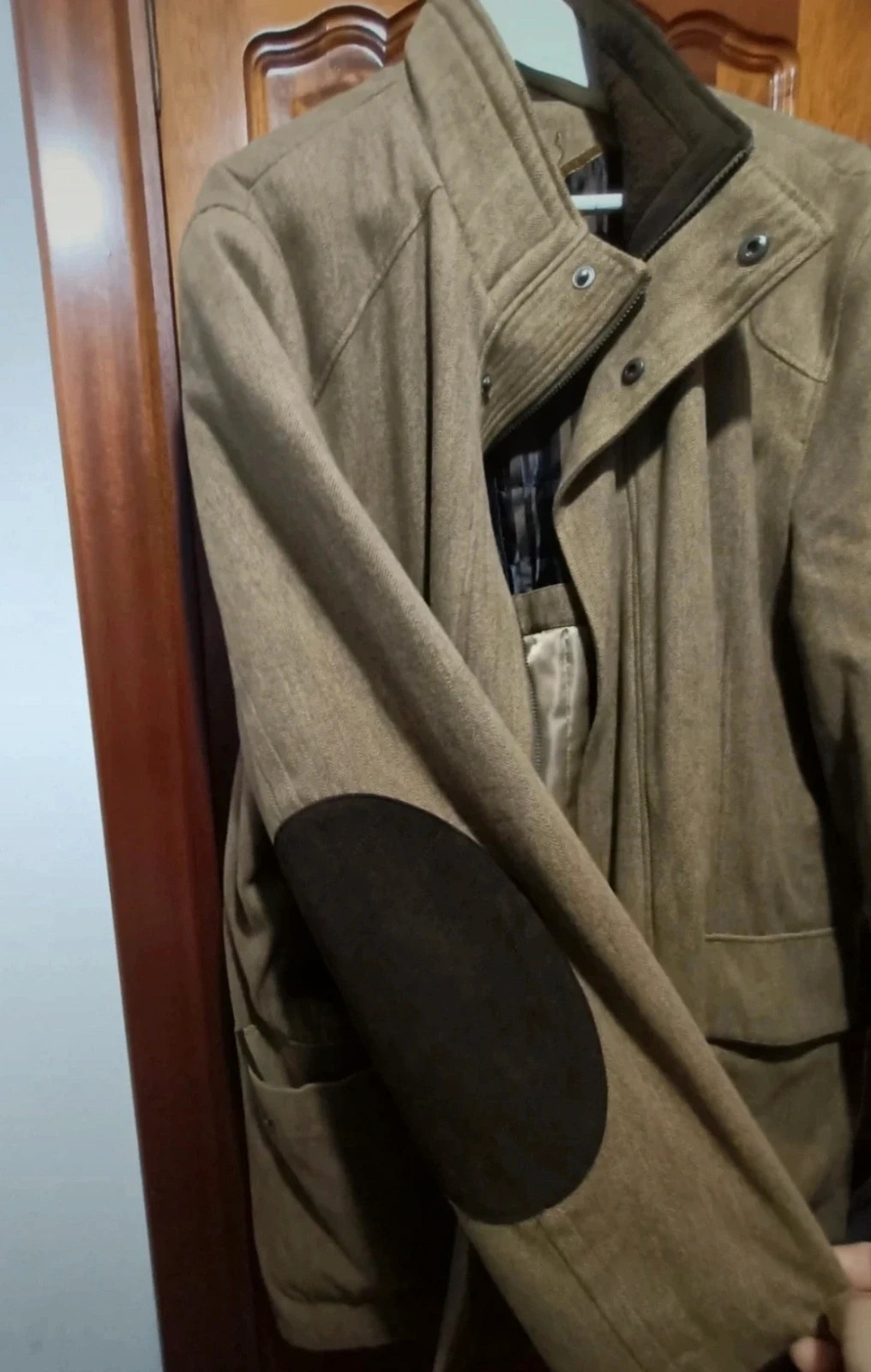 Chaqueta de Caramelo con coderas talla 56 (JL) – Caramelo – taille XXL 5