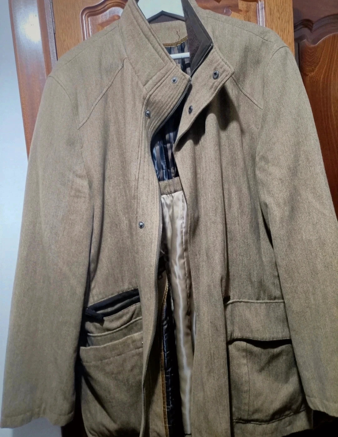 Chaqueta de Caramelo con coderas talla 56 (JL) – Caramelo – taille XXL