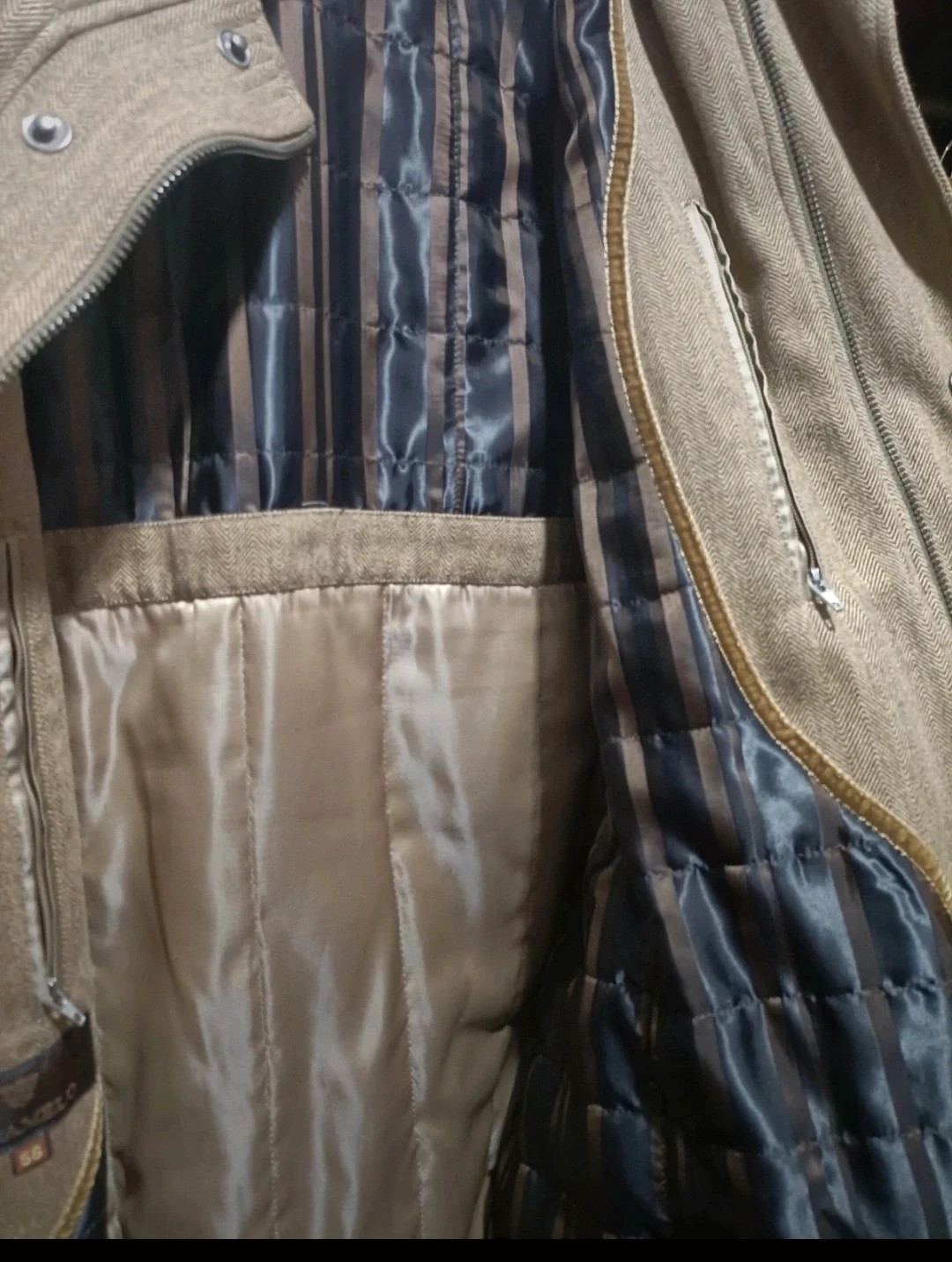 Chaqueta de Caramelo con coderas talla 56 (JL) – Caramelo – taille XXL 3