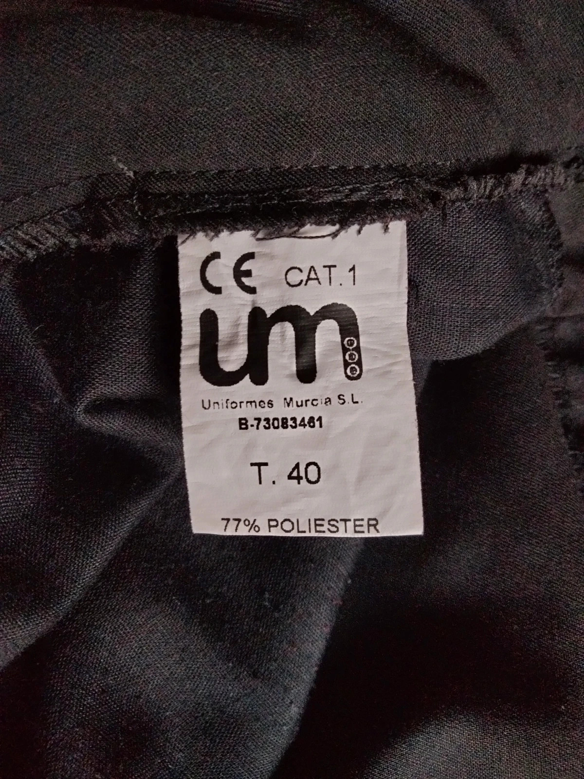 Pantalón negro camarero talla 40 (amoi) – UM – taille M 5