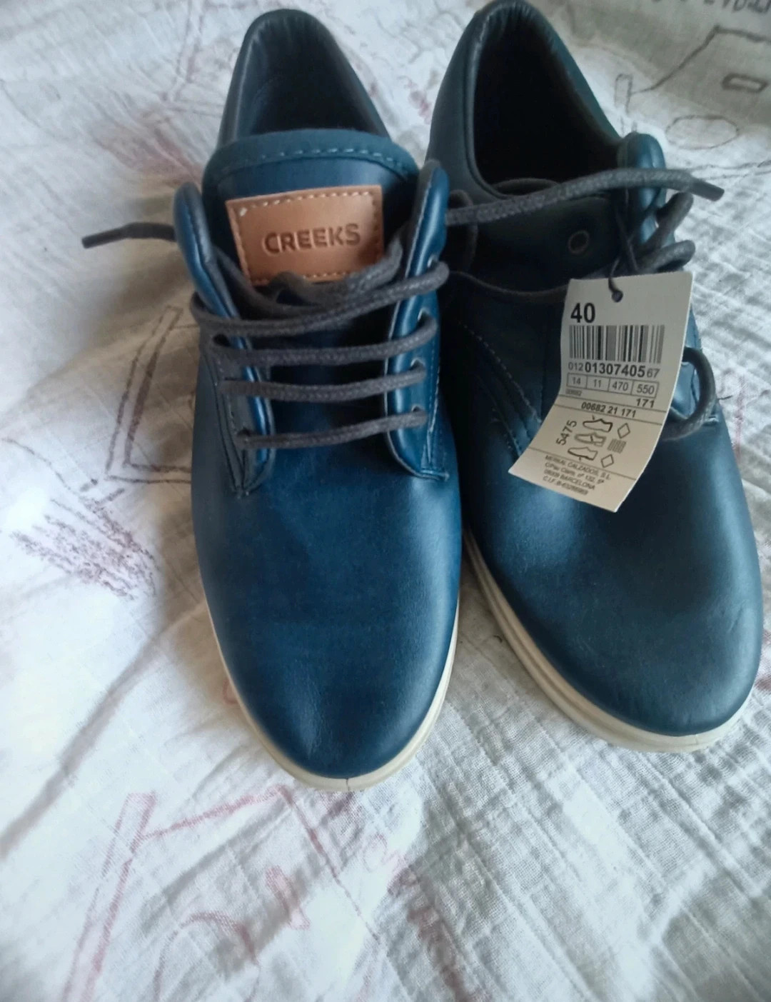 Zapato azul de Creeks Merkal talla 40 (drl.E) – Creeks – taille 40 3