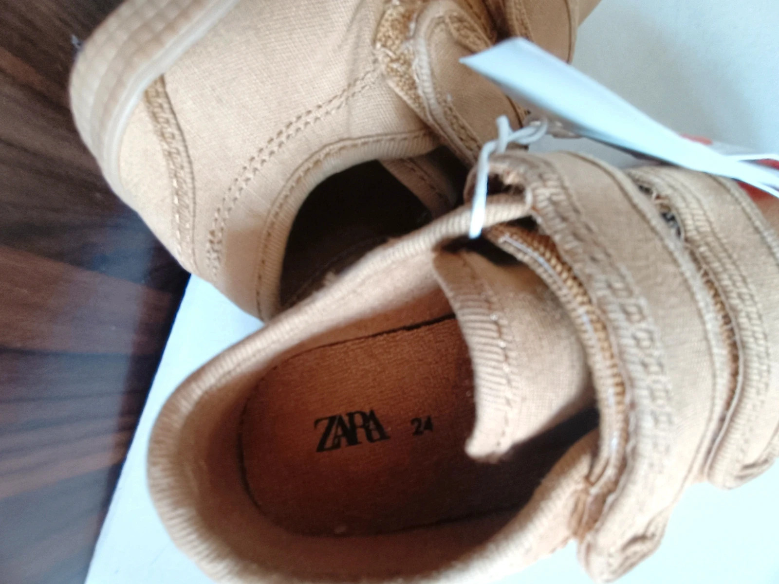 Bambas de Zara talla 24 color marrón clarito (amsl°F) – Zara – taille 24 4