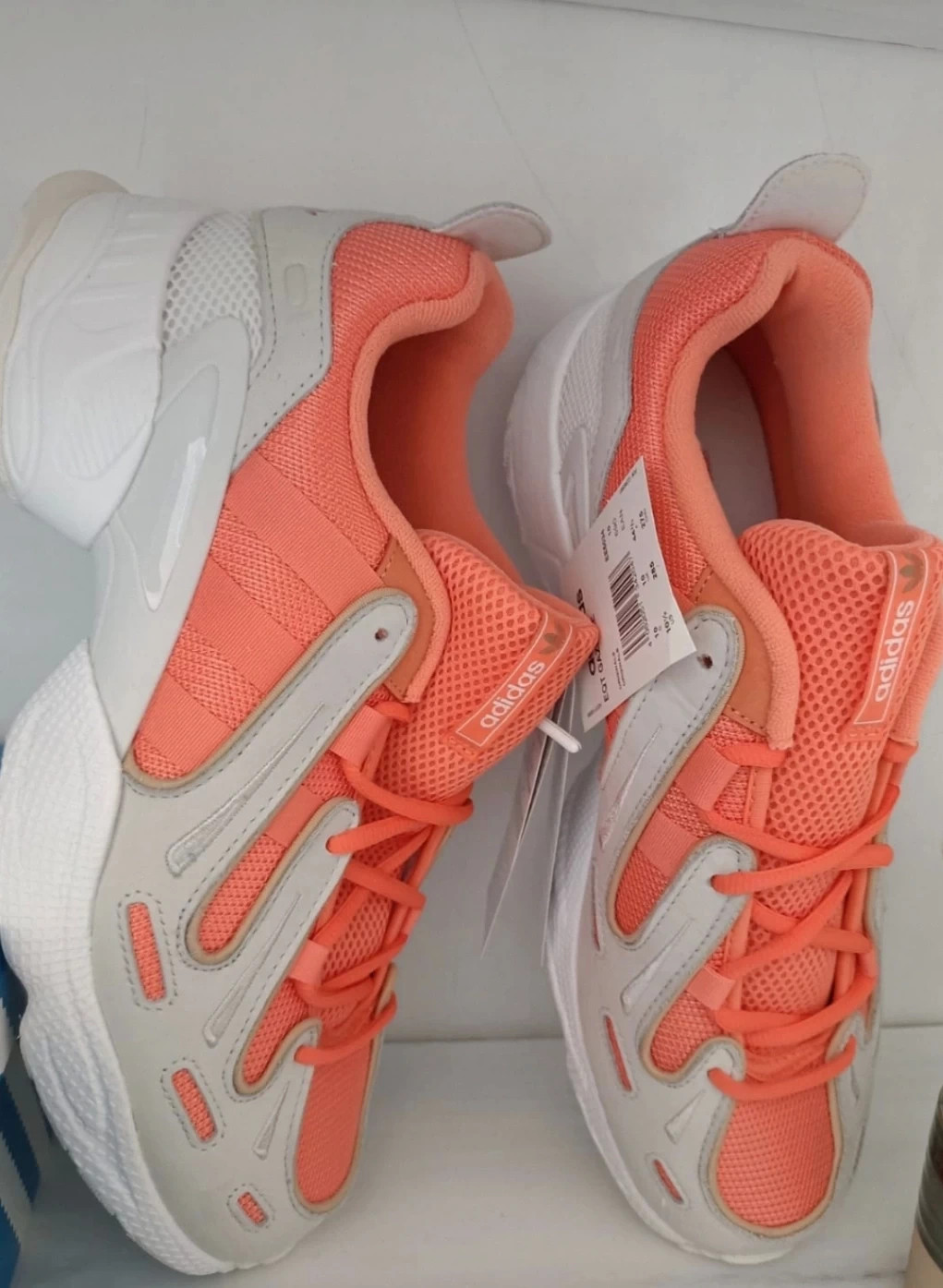 Zapatillas adidas Gazelle blancos y naranja talla 44 2/3 (amsl°O) – adidas – taille 44