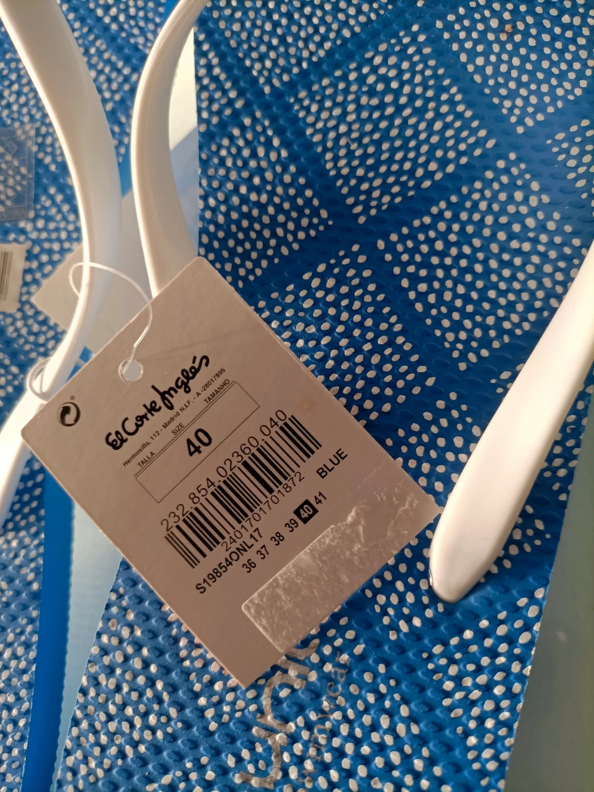 Tong bleu et blanches taille 40 (amsl) – Unit – taille 40 3