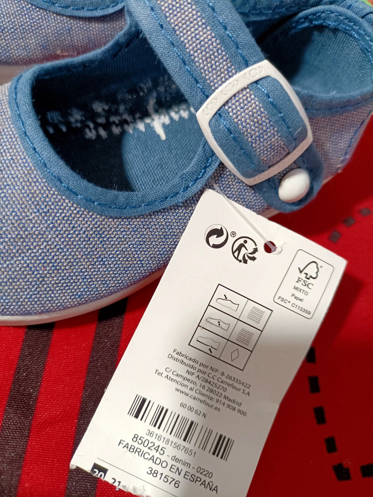 Merceditas azules talla 20 (amsl) – TEX – taille 20 2