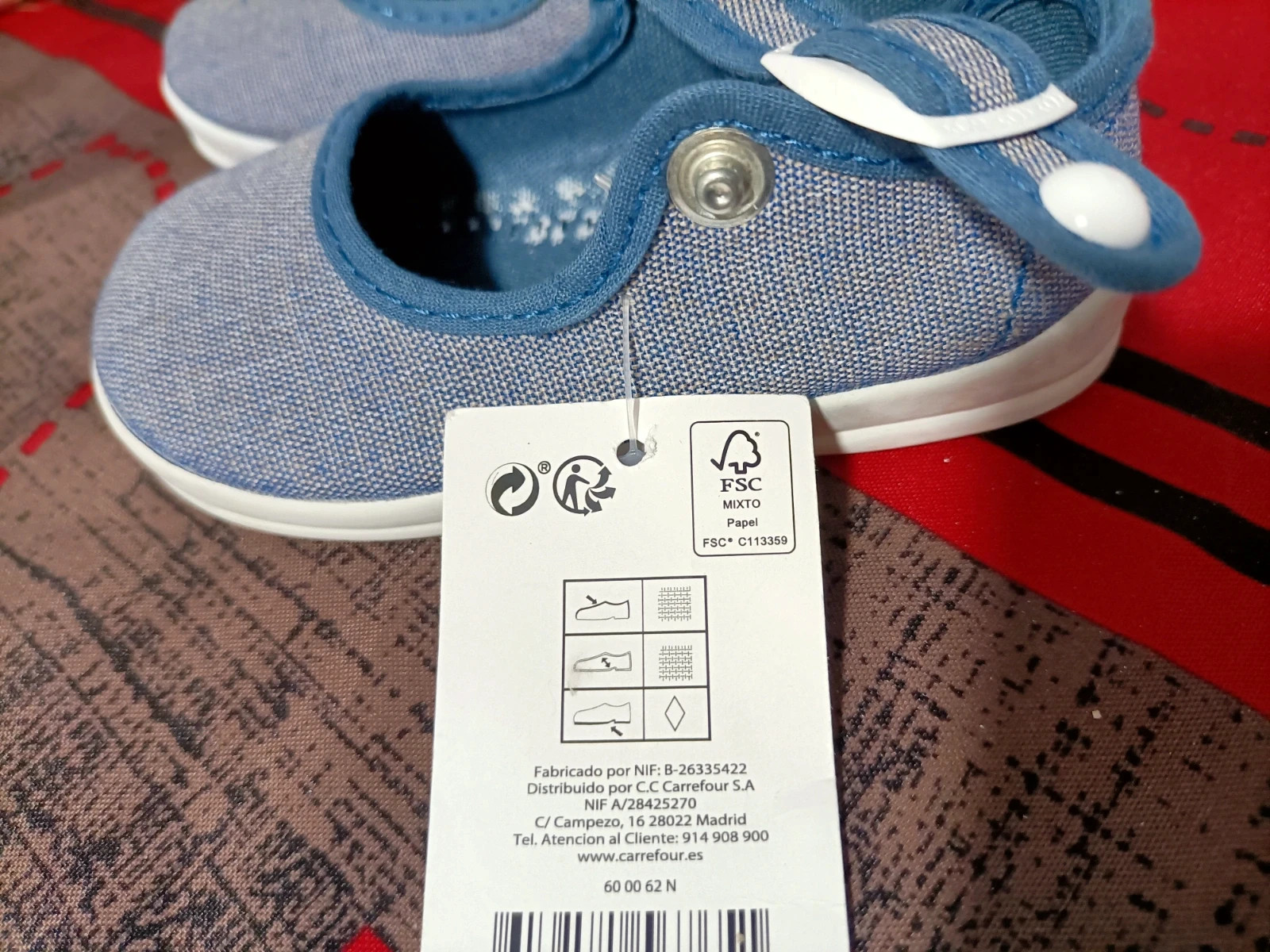 Merceditas azules talla 20 (amsl) – TEX – taille 20 5