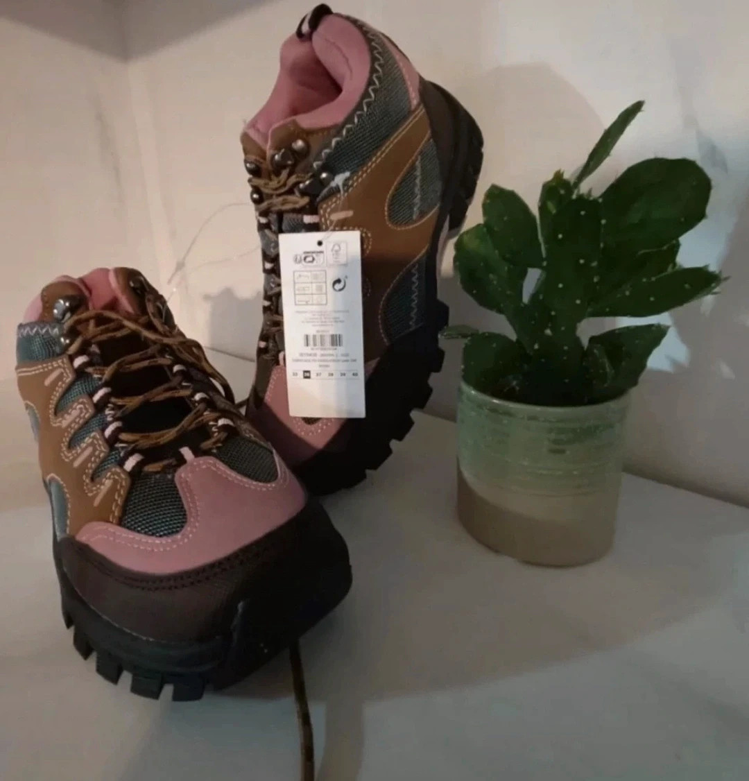 Botas trekking tonos rosas y marrones talla 36 (amsl°D) – Carrefour – taille 36 3
