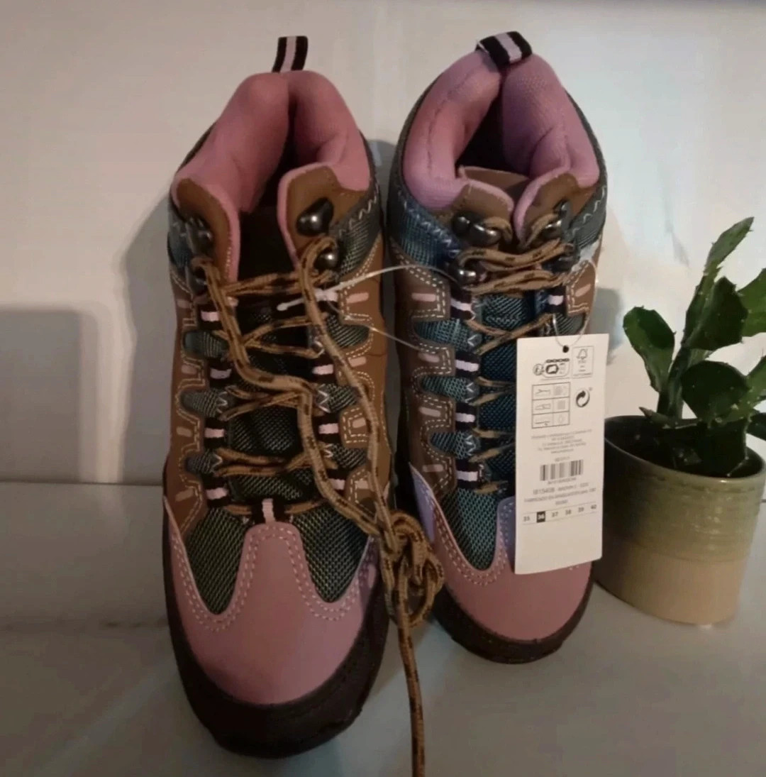 Botas trekking tonos rosas y marrones talla 36 (amsl°D) – Carrefour – taille 36 4