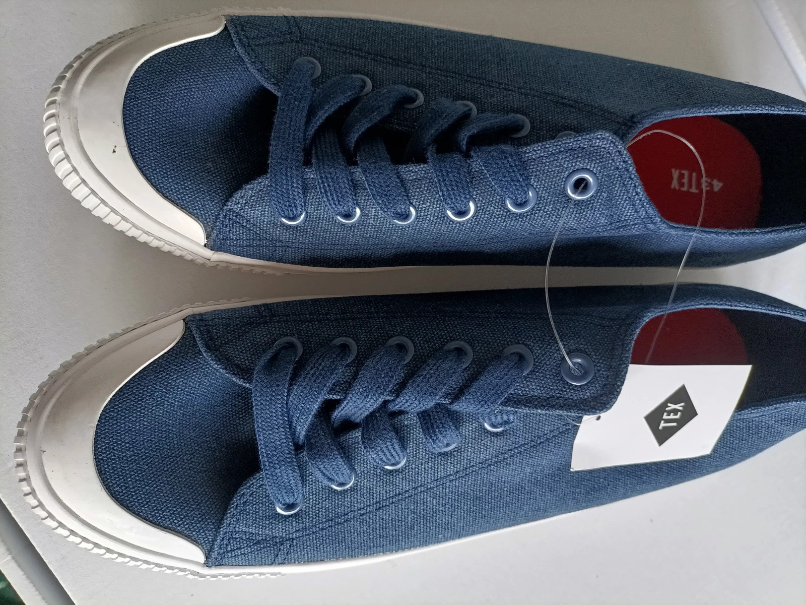 Zapatillas de lona azul talla 43 hombre (amsl~A) – TEX – taille 43 2