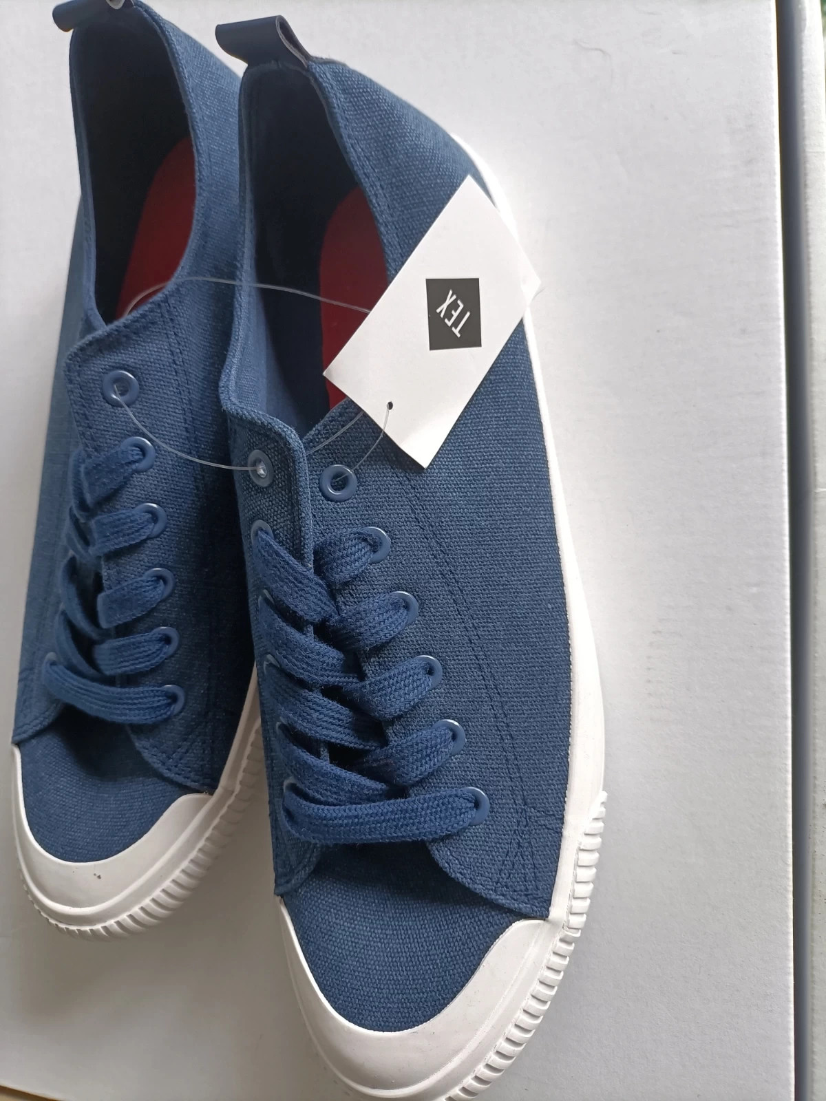 Zapatillas de lona azul talla 43 hombre (amsl~A) – TEX – taille 43