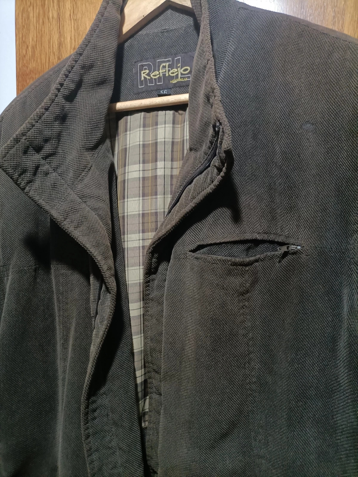 Chaqueta marrón (JL) – reflejo – taille XXL 2