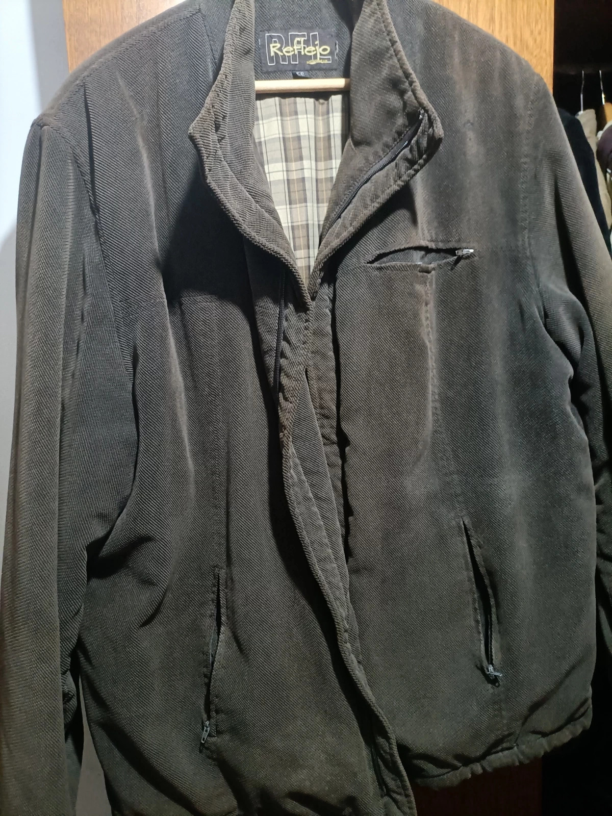 Chaqueta marrón (JL) – reflejo – taille XXL
