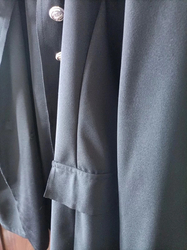 Veste noire fine et habillée mesures sur description (amoi.23) – Italy Mode – taille 8XL / 56 / 28 4