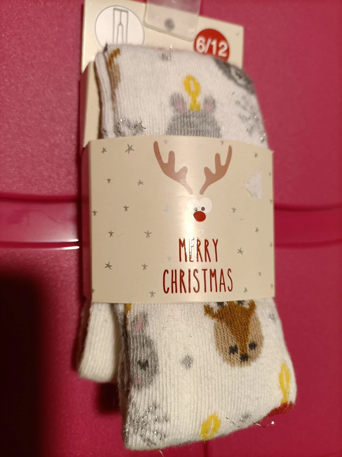 Collants de Noël taille 6/12 mois (amsl) – El Corte Inglés – taille 6-9 mois / 68 cm 2