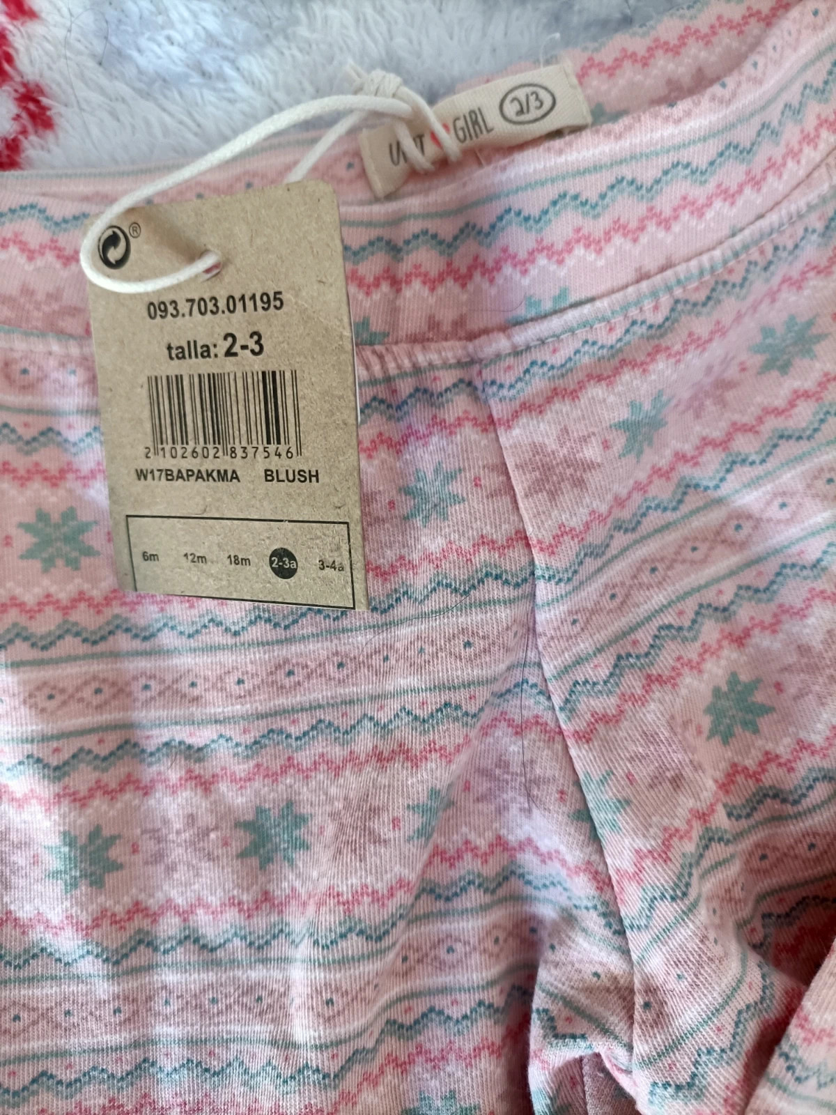 Conjunto camiseta manga larga y 2 leggins talla 2-3 años (amsl.2) – Unit – taille 24-36 mois / 92 cm 3