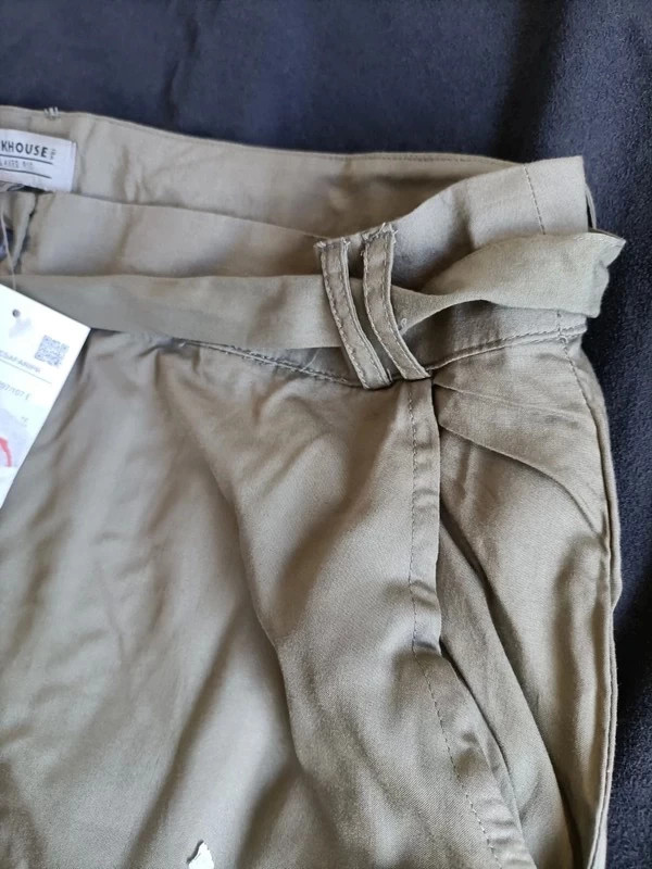 Pantalón fino color caqui con bolsillos talla 44 (amoi) – C&A – taille XXL / 44 / 16 3