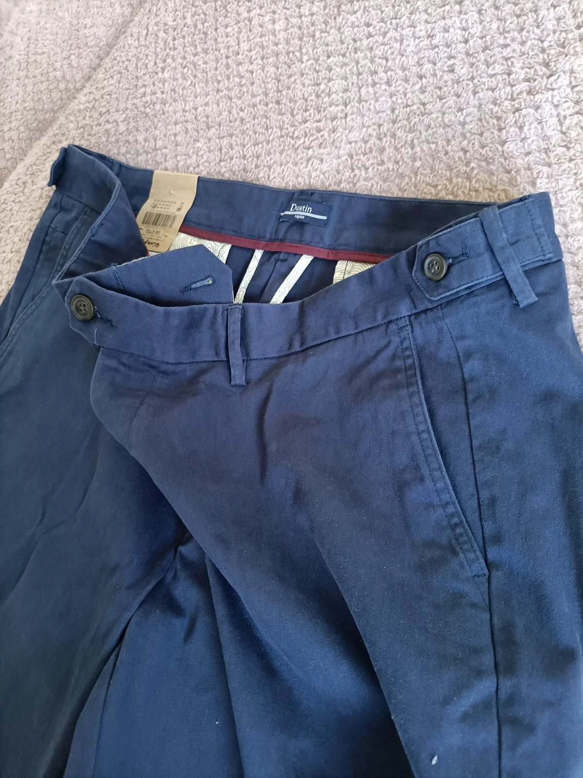 Pantalon neuf bleu marine taille 50 (amsl.2) – Dustin – taille L 2