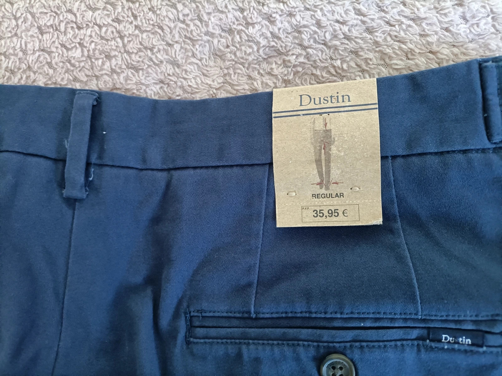 Pantalon neuf bleu marine taille 50 (amsl.2) – Dustin – taille L 5