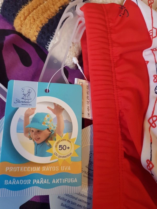 Bañador bebe talla 4-6 meses protección UVA 50+ (amsl) – Sterntaler – taille 3-6 mois / 62 cm 4