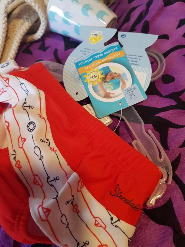 Bañador bebe talla 4-6 meses protección UVA 50+ (amsl) – Sterntaler – taille 3-6 mois / 62 cm