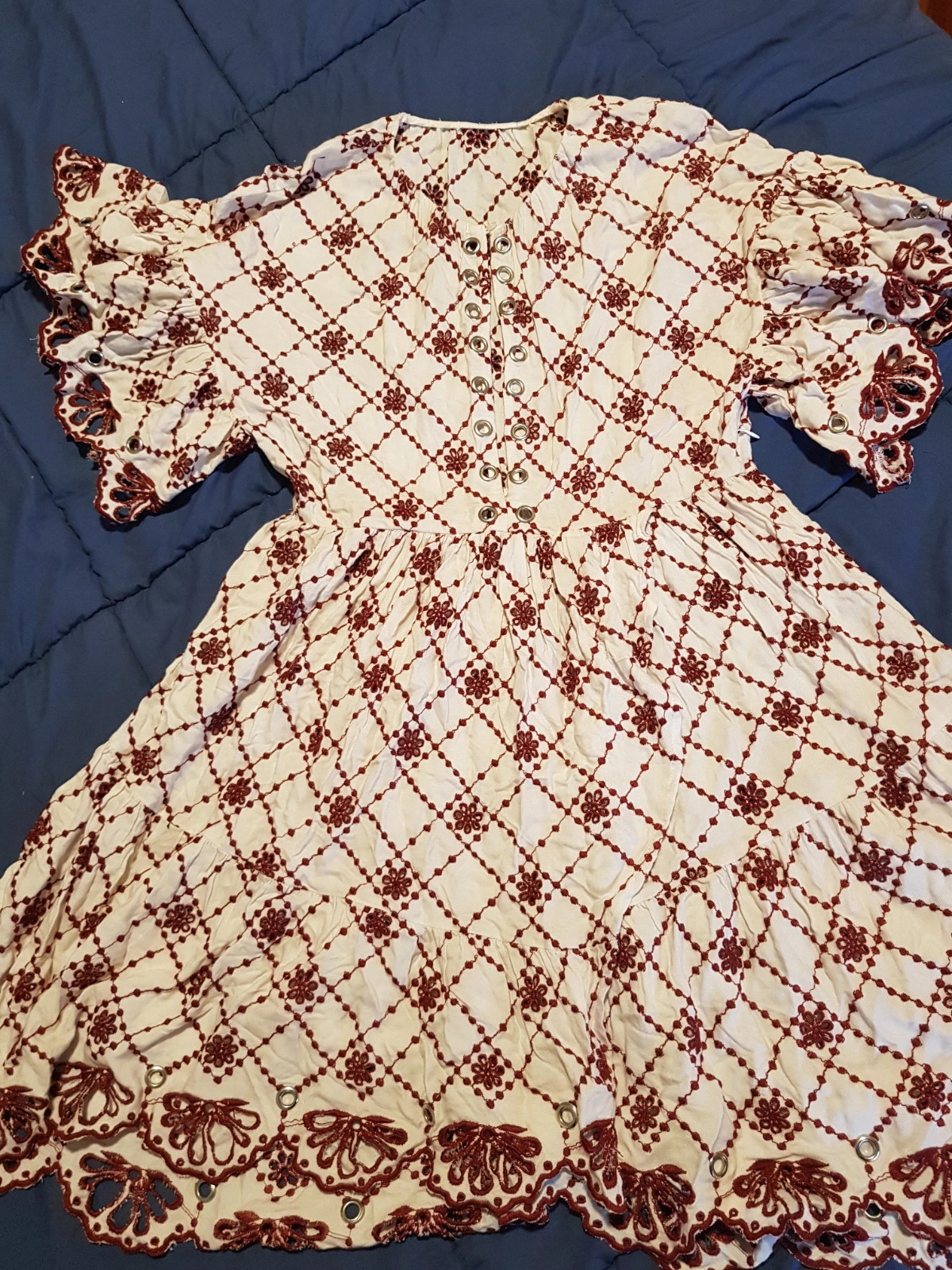 Robe décollettée devant taille 38 (voir mesures)(amsl) – taille M / 38 / 10