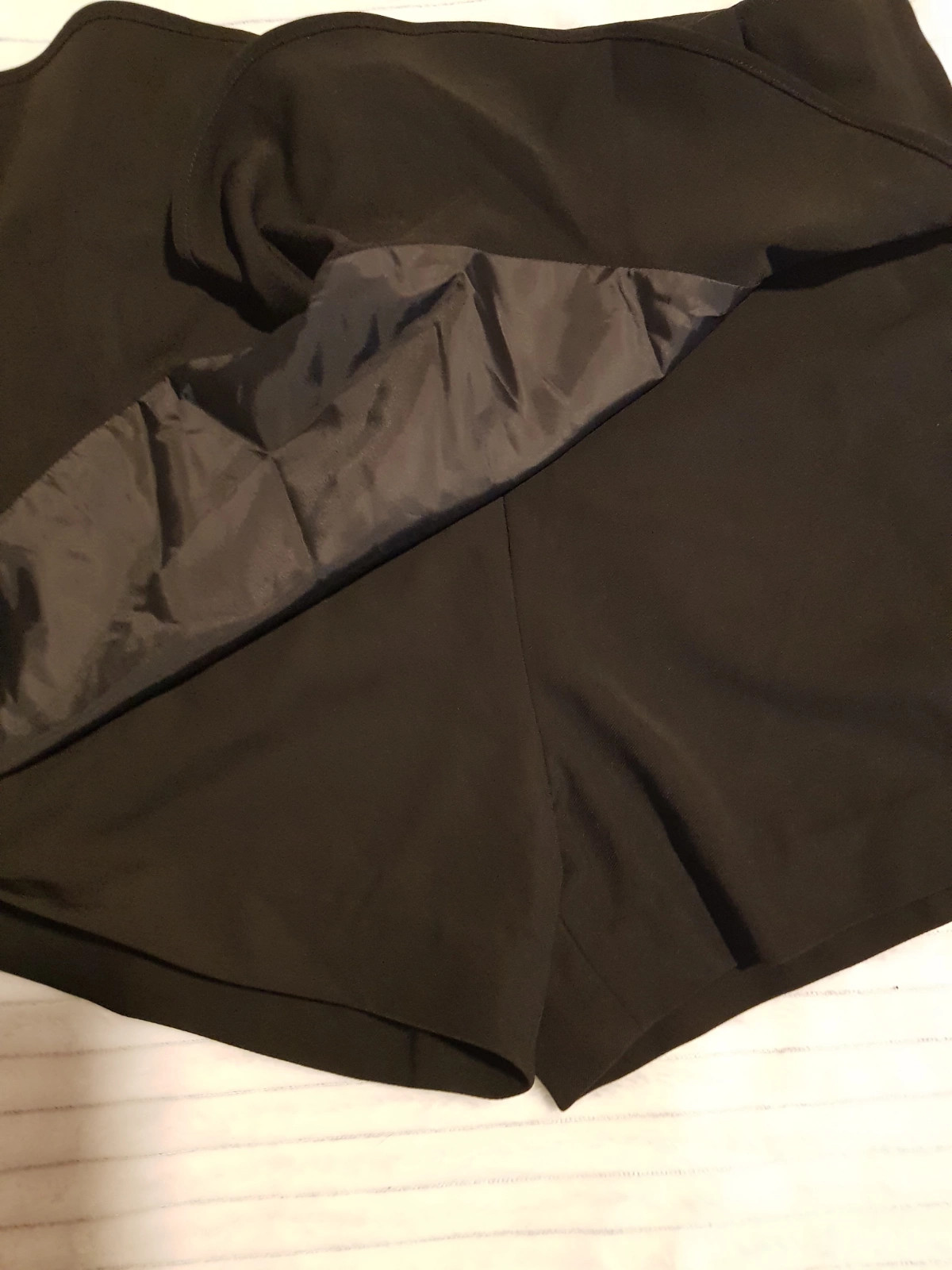 Trompe l'oeil, mini jupe devant short derriere (amsl) – taille XS / 34 / 6 5