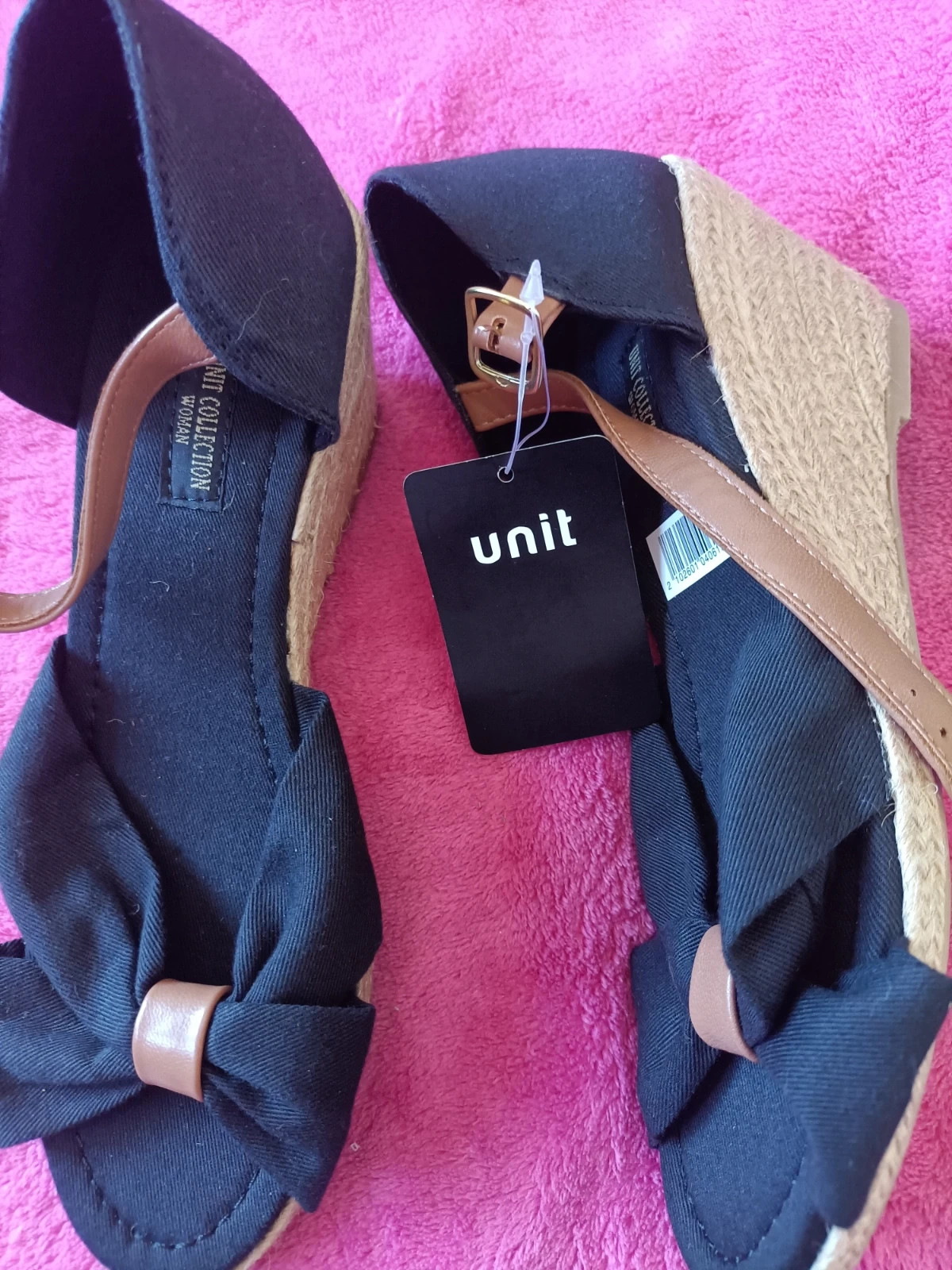 Sandalias negras y marrón talla 36 (amsl) – Unit – taille 36 2
