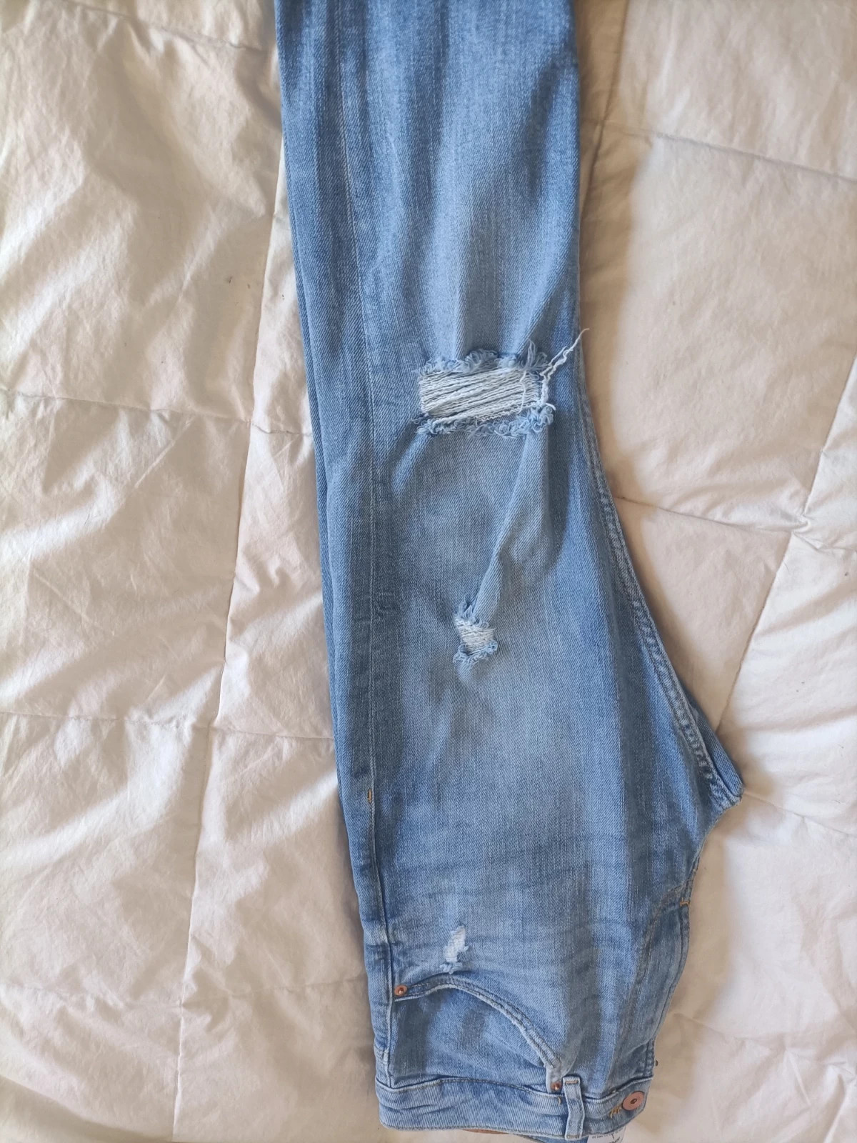 Jeans roto Bershka talla 38 mide 40 (drl) – Bershka – taille M 3