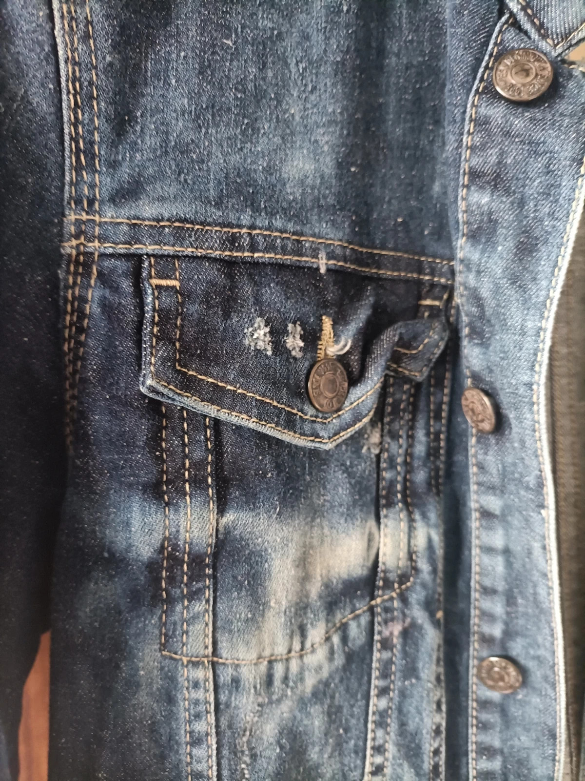 Cazadora vaquera Bershka talla M (drl) – Bershka – taille M 3