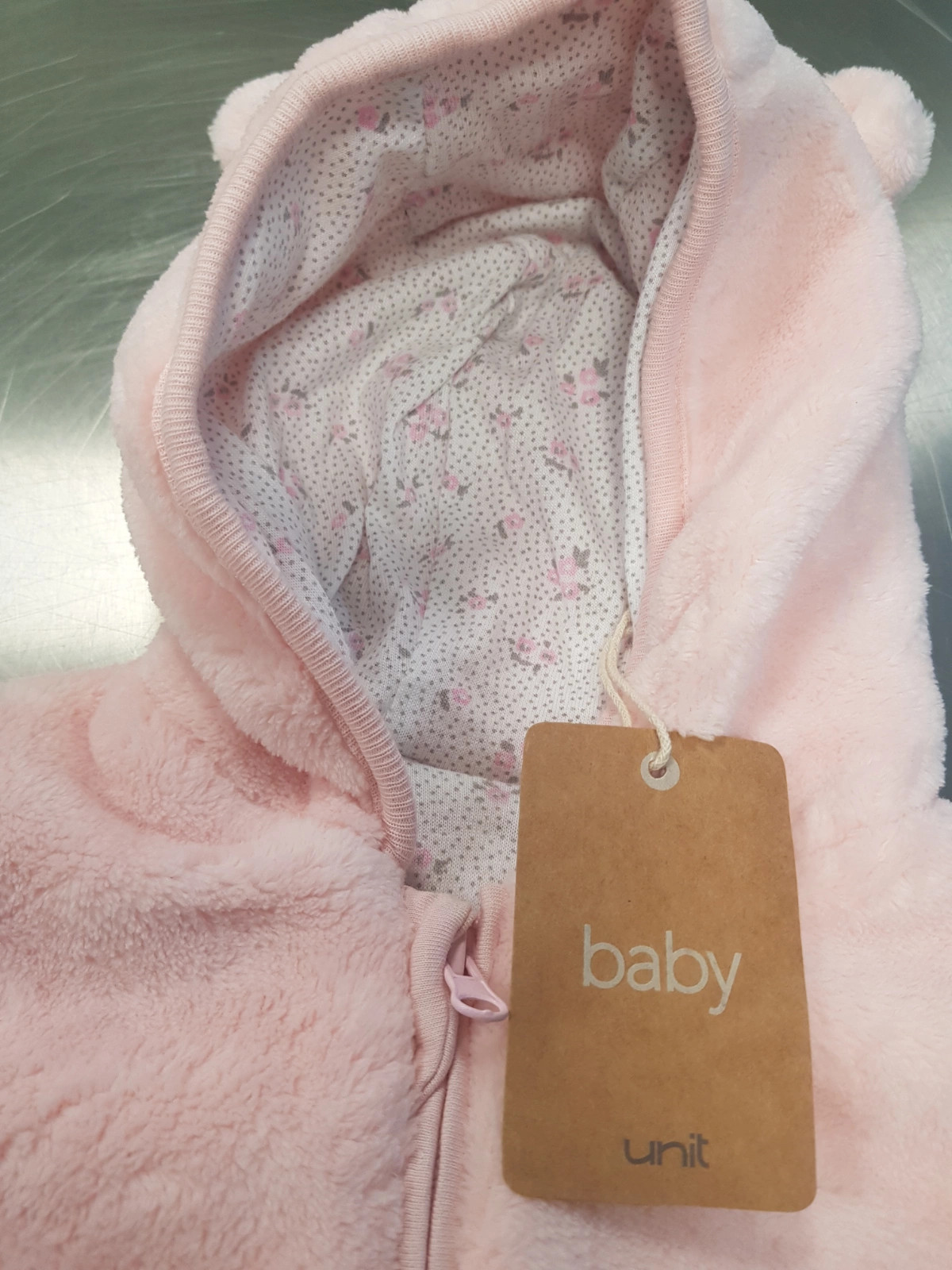 Grenouillere toute douce et chaude pour bebé taille 3mois (amsl)(2) – baby unit – taille 1-3 mois / 56 cm 4