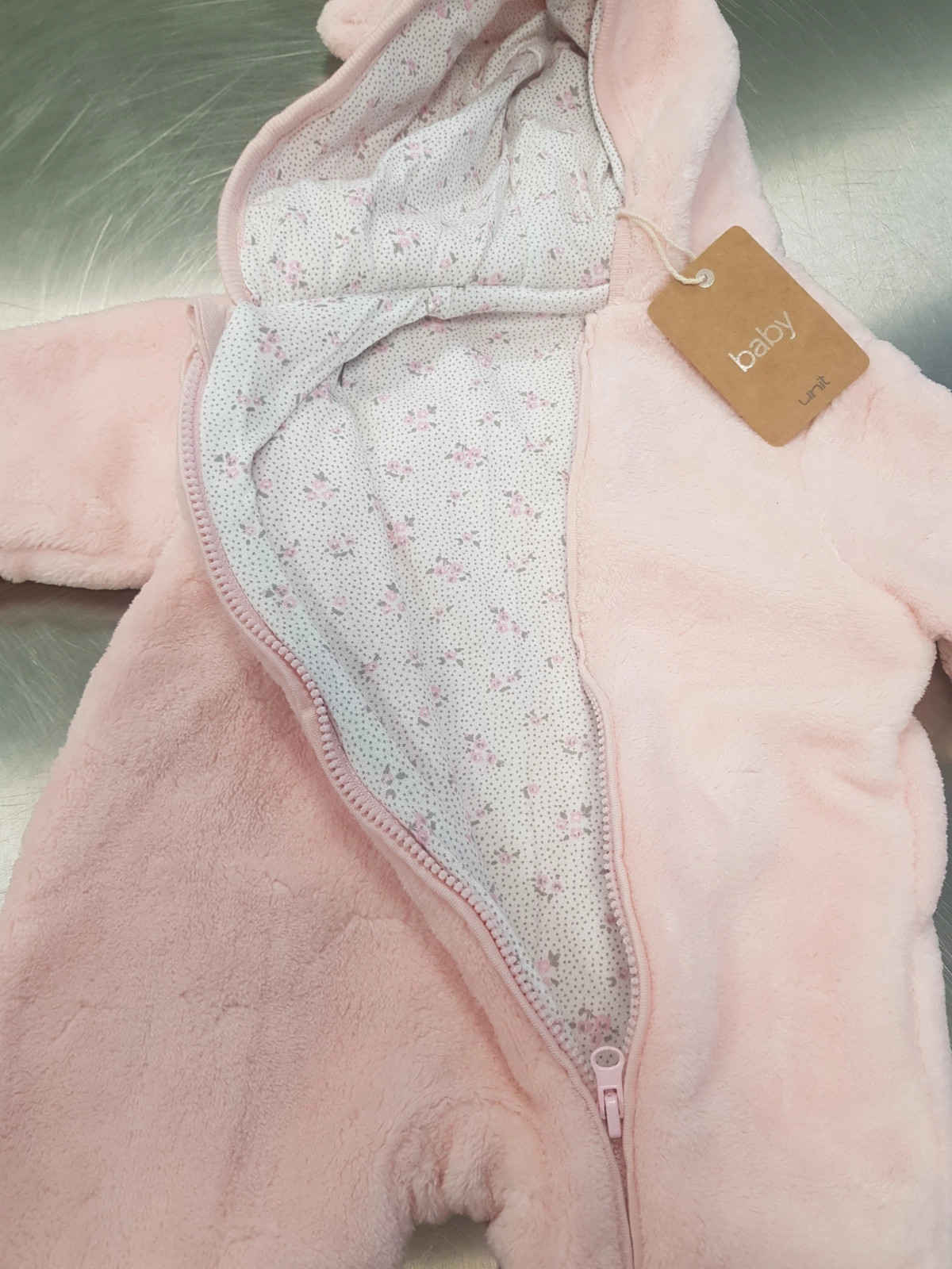 Grenouillere toute douce et chaude pour bebé taille 3mois (amsl)(2) – baby unit – taille 1-3 mois / 56 cm 5